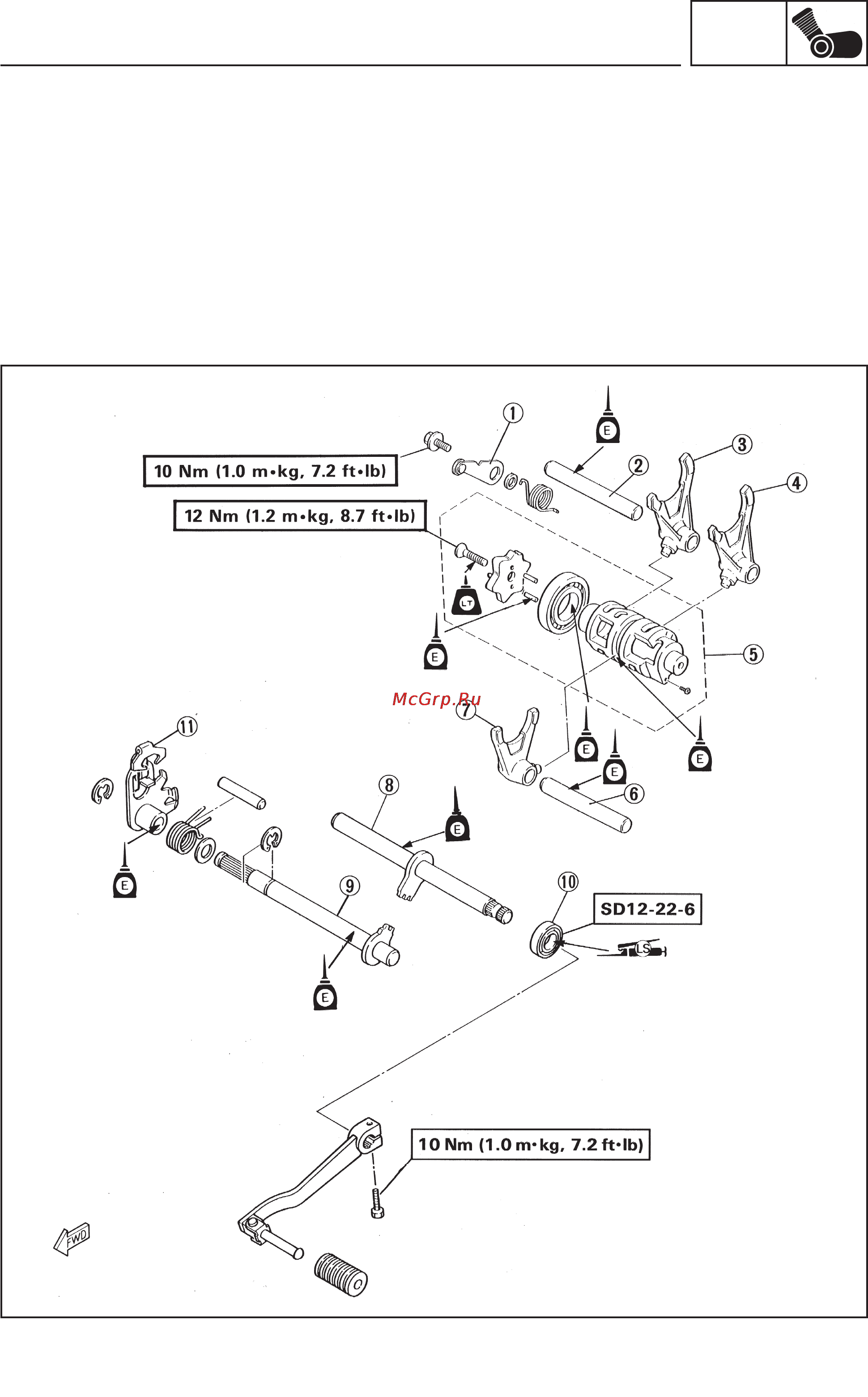 Yamaha TT600RE (2004) [251/382] Engine assembly and setting
