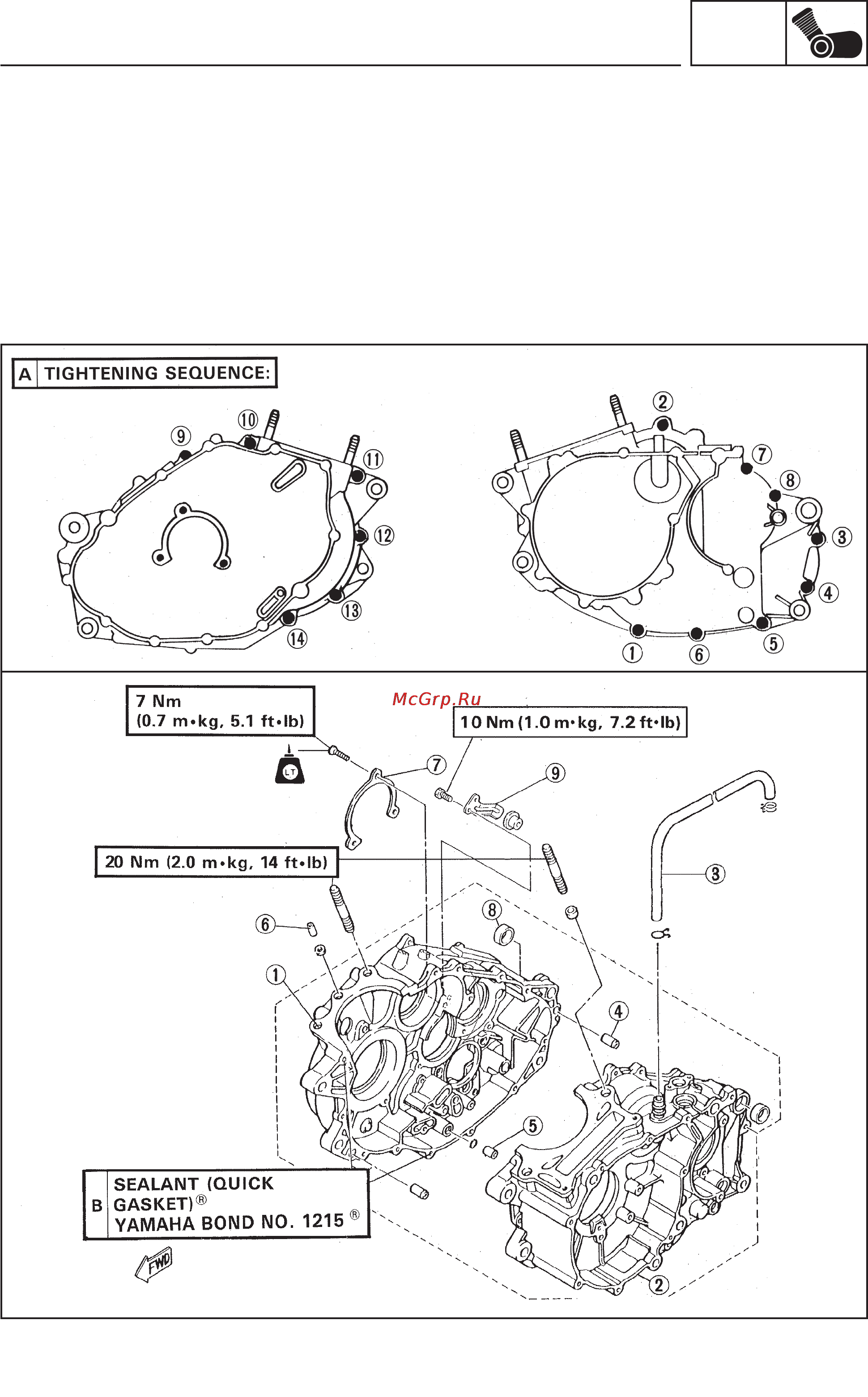Yamaha TT600RE (2004) [254/382] Engine assembly and setting