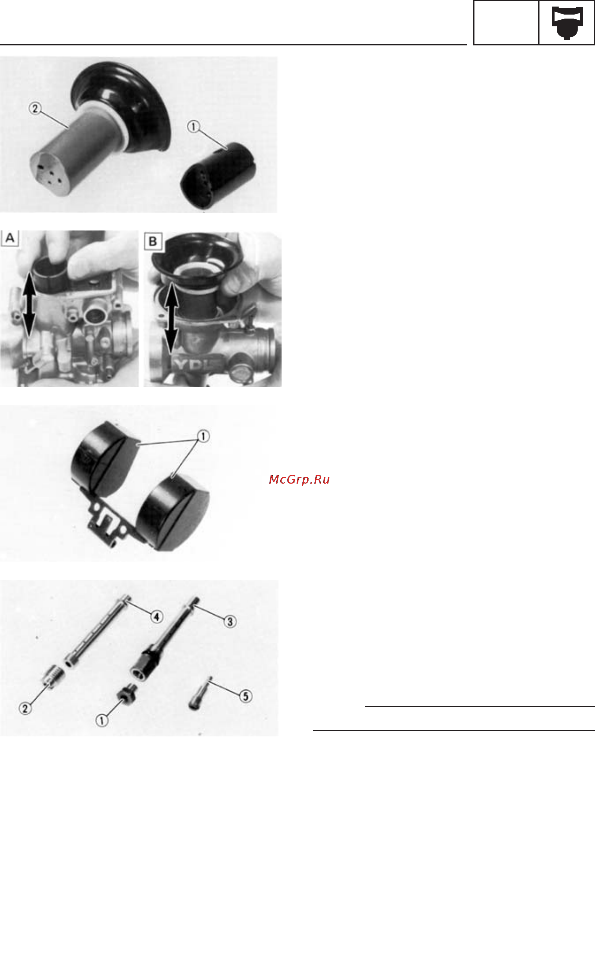 Yamaha TT600RE (2004) [295/382] Carburetor inspection