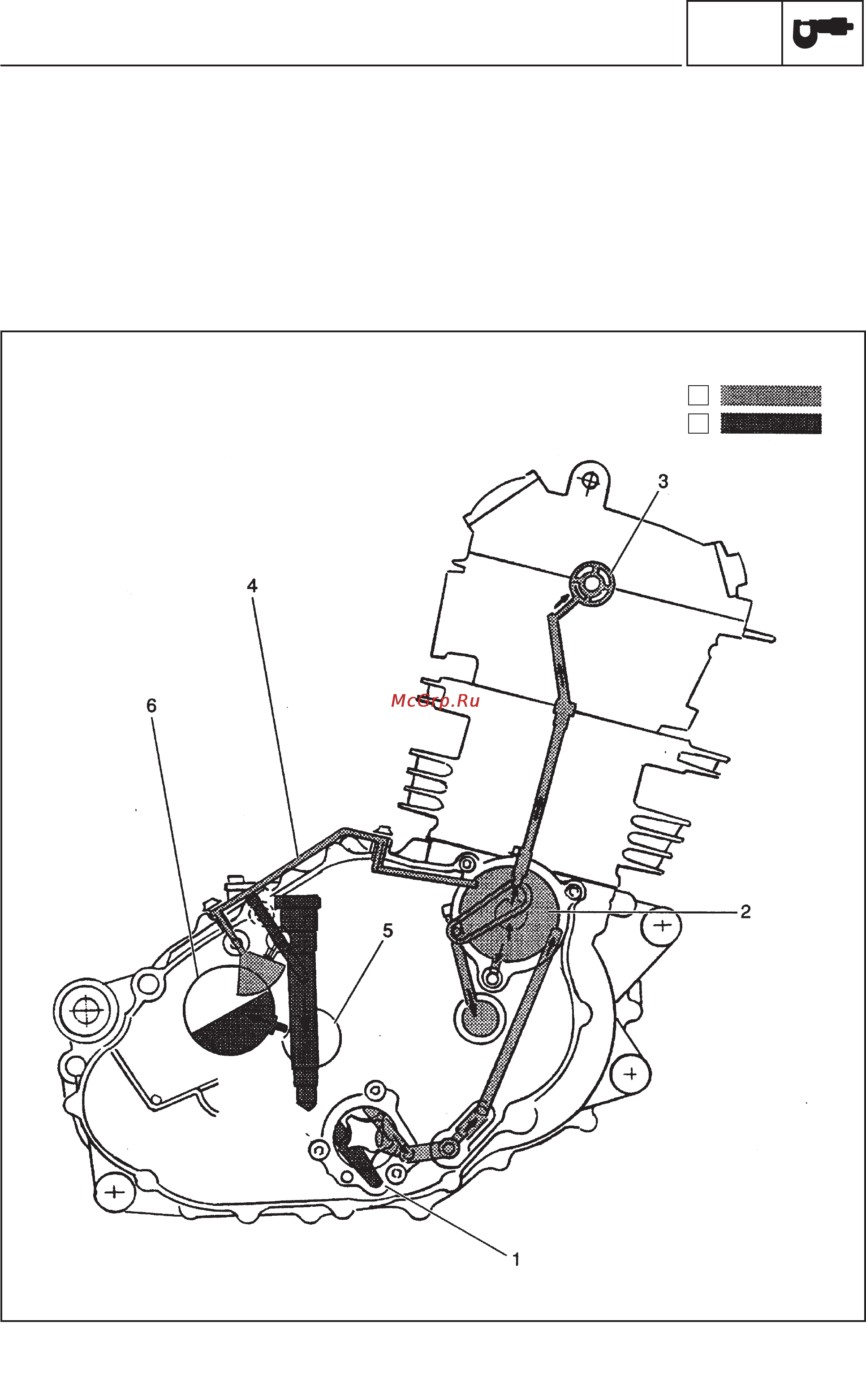 Yamaha TT600RE (2004) [44/382] Lubrication layout