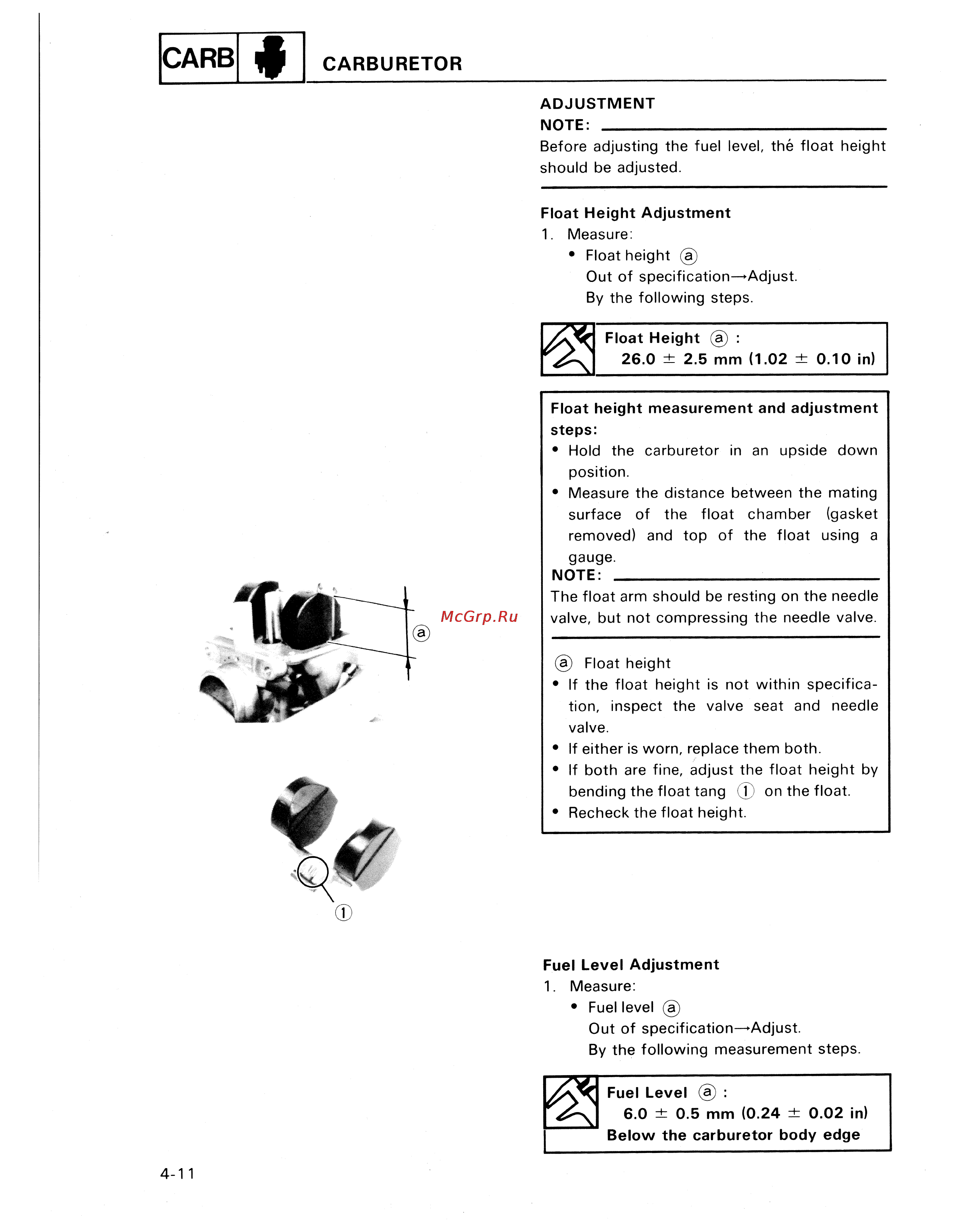 Yamaha TDM850 (1996) [141/229] Carburetor