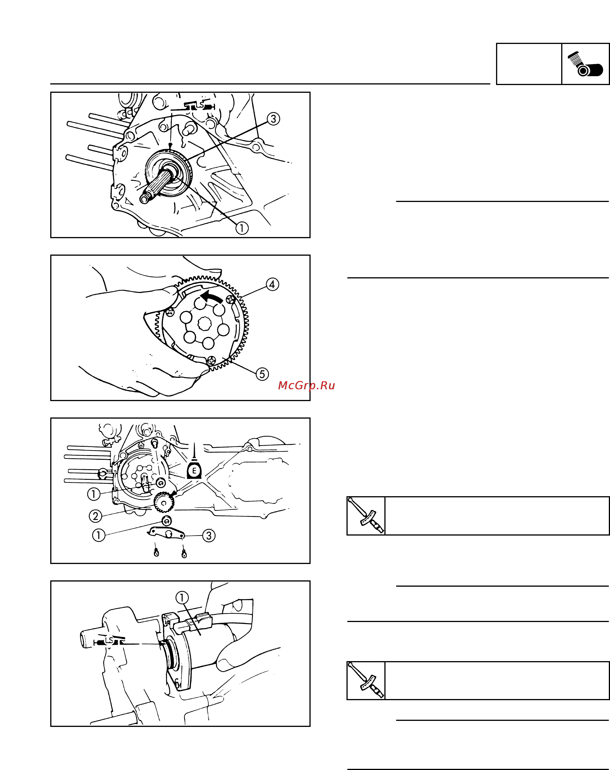 Yamaha NEOS 50 YN50 (2002) [79/161] Assembly and adjustment of engine
