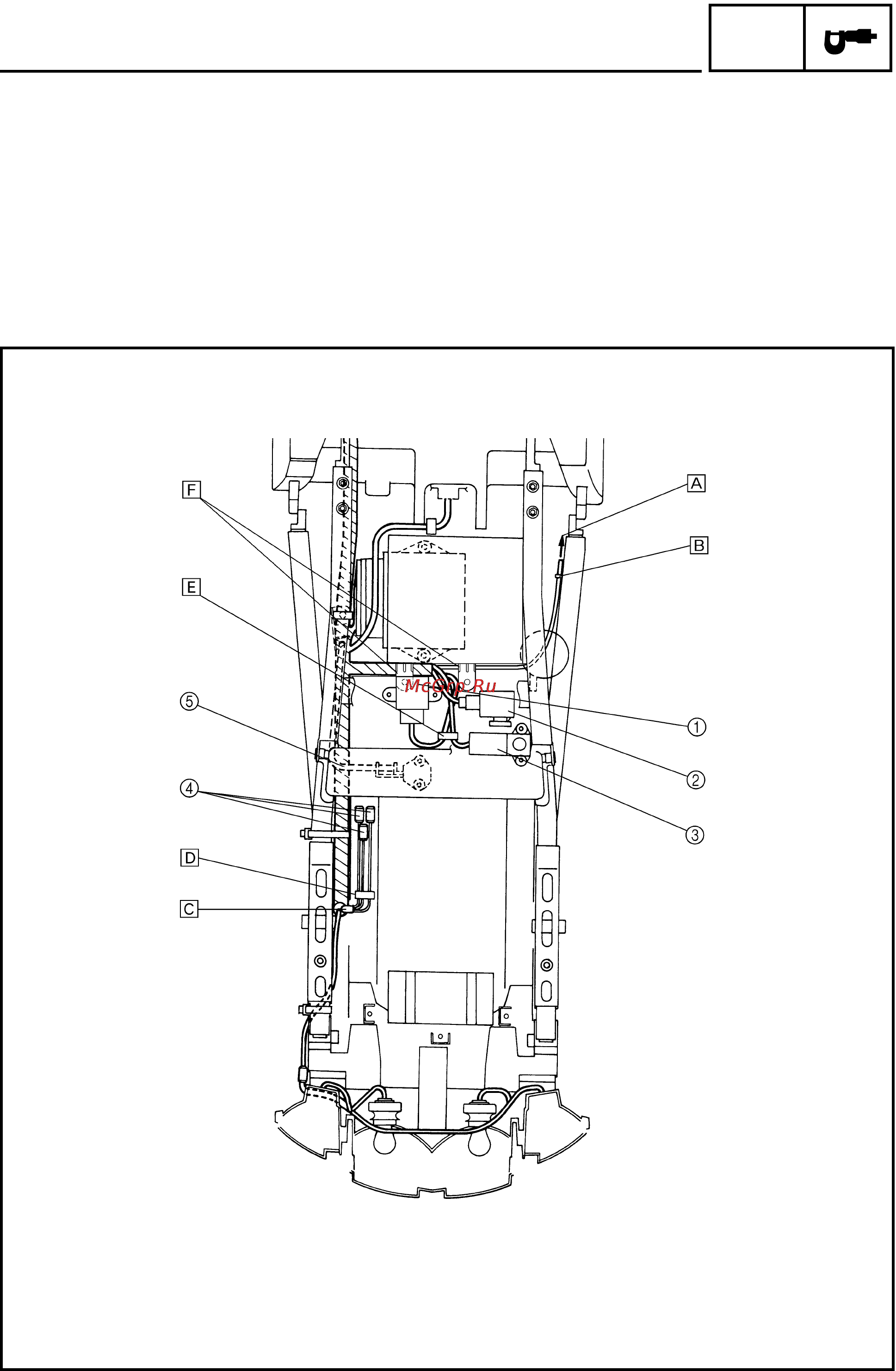 Yamaha FJR1300(N) (2001) [110/617] Cable routing