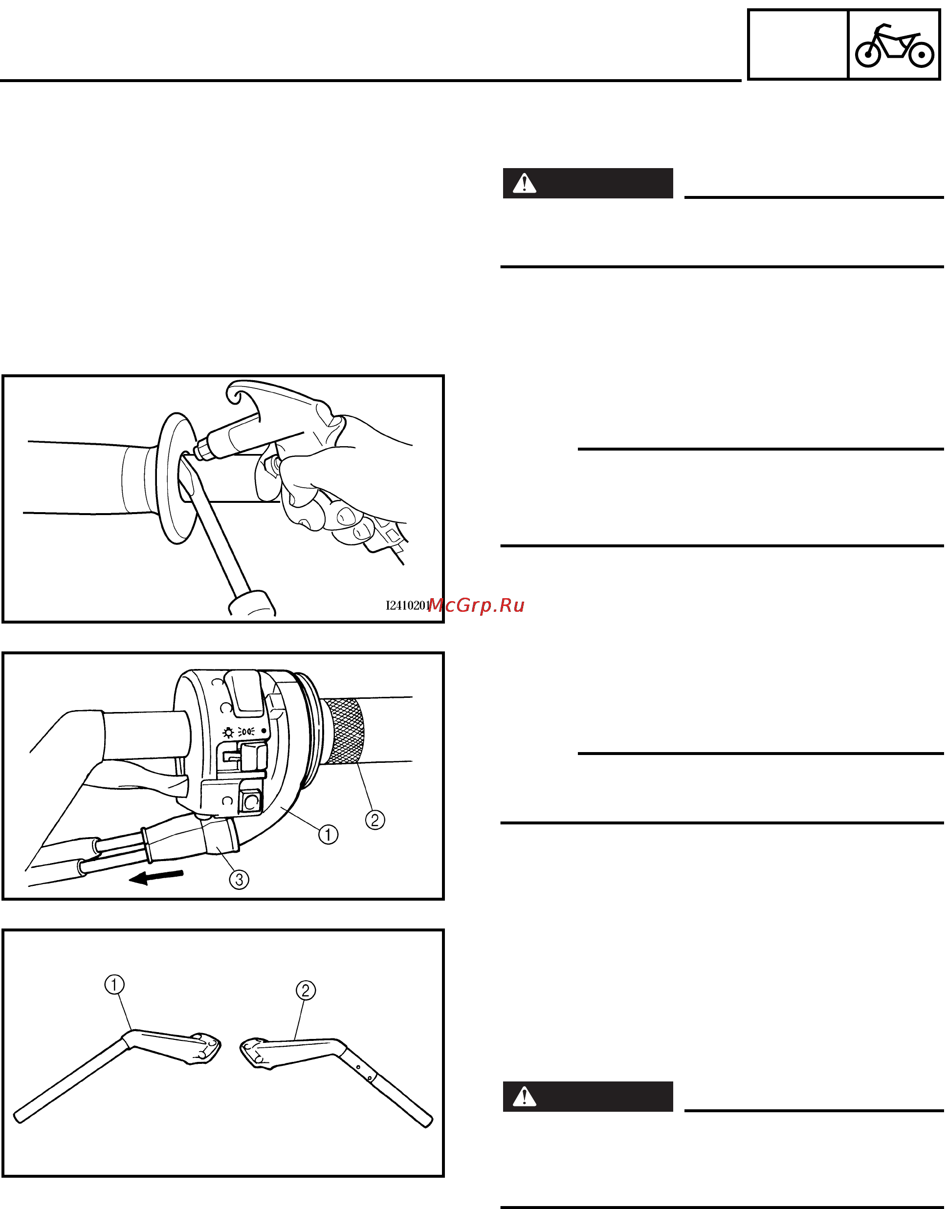 Yamaha FJR1300(N) (2001) [275/617] Handlebars