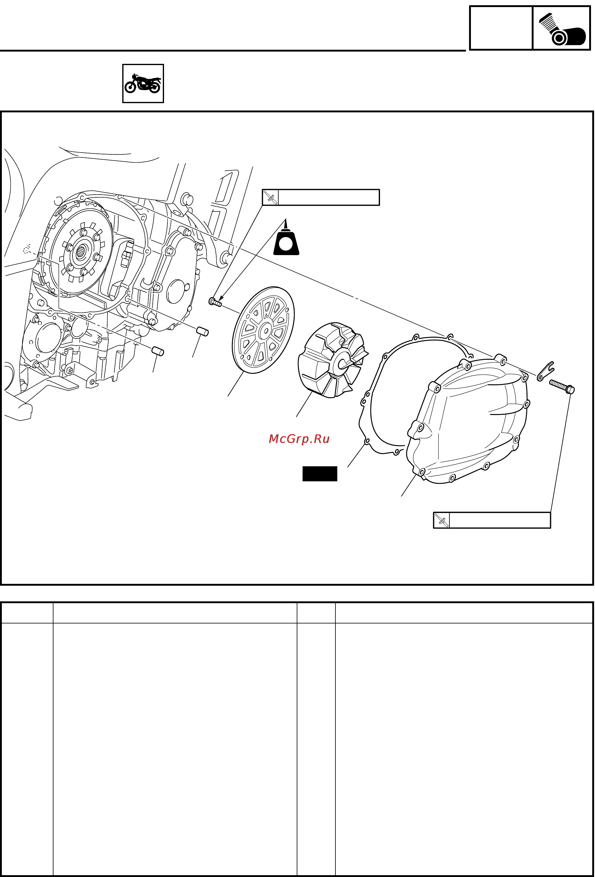 Yamaha FJR1300(N) (2001) [364/617] Clutch