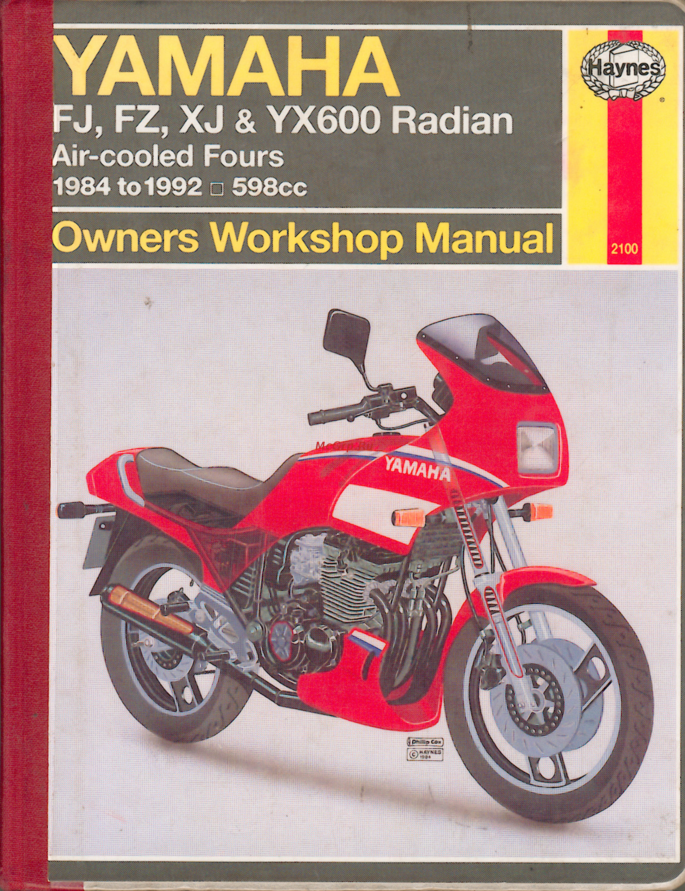 Yamaha FZ (1984-1992) Инструкция по эксплуатации онлайн