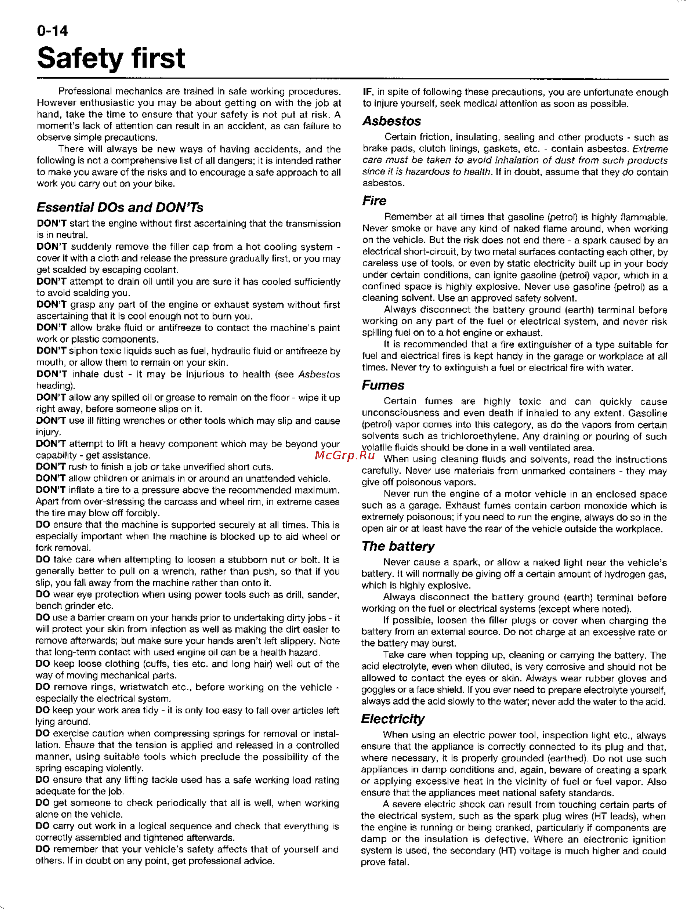 Yamaha XJ (1984-1992) [12/200] Safety first