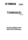 Yamaha TDM 900 (S) (2004) Инструкция по эксплуатации