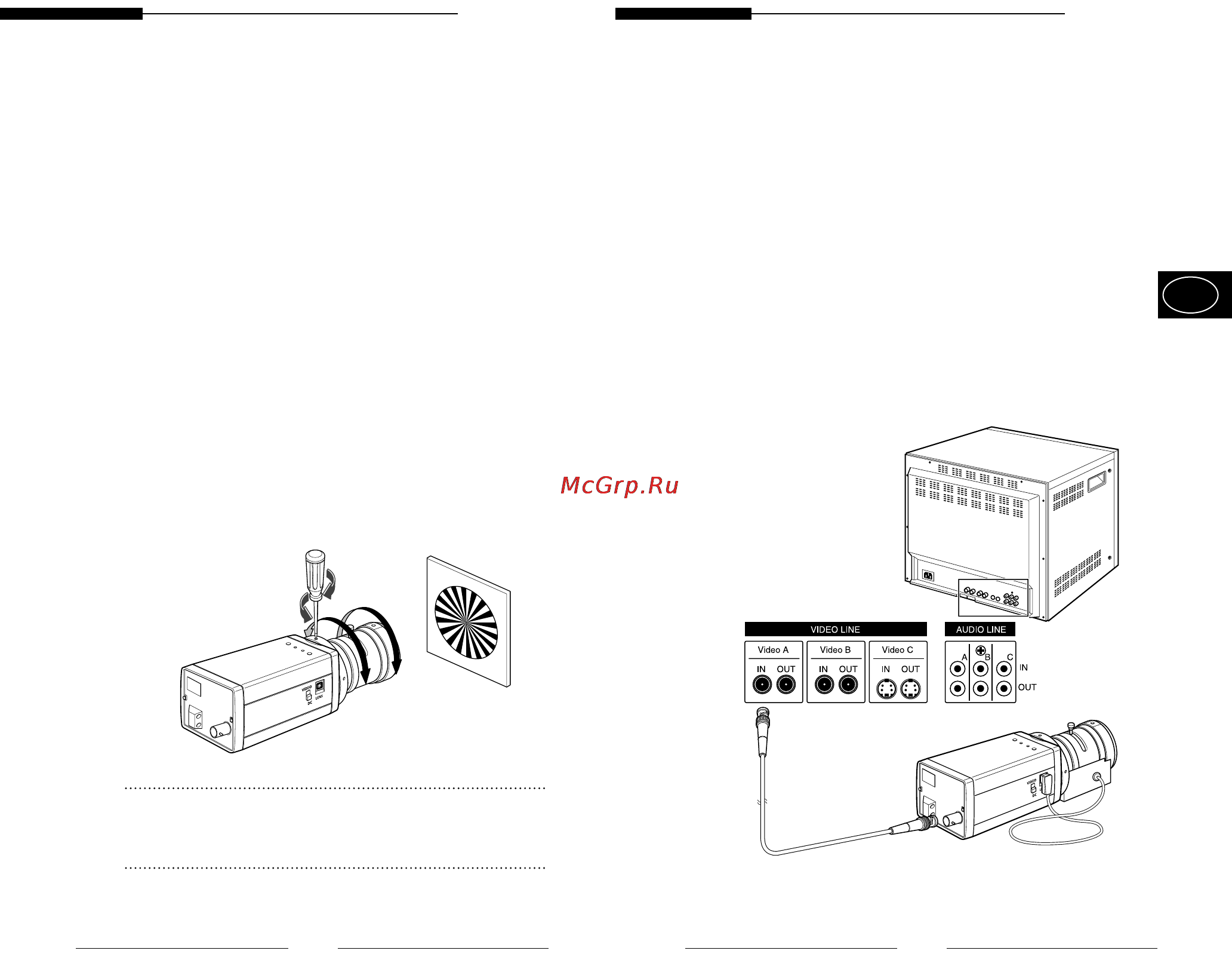 Samsung SCC-101AP [8/99] Connecting cable