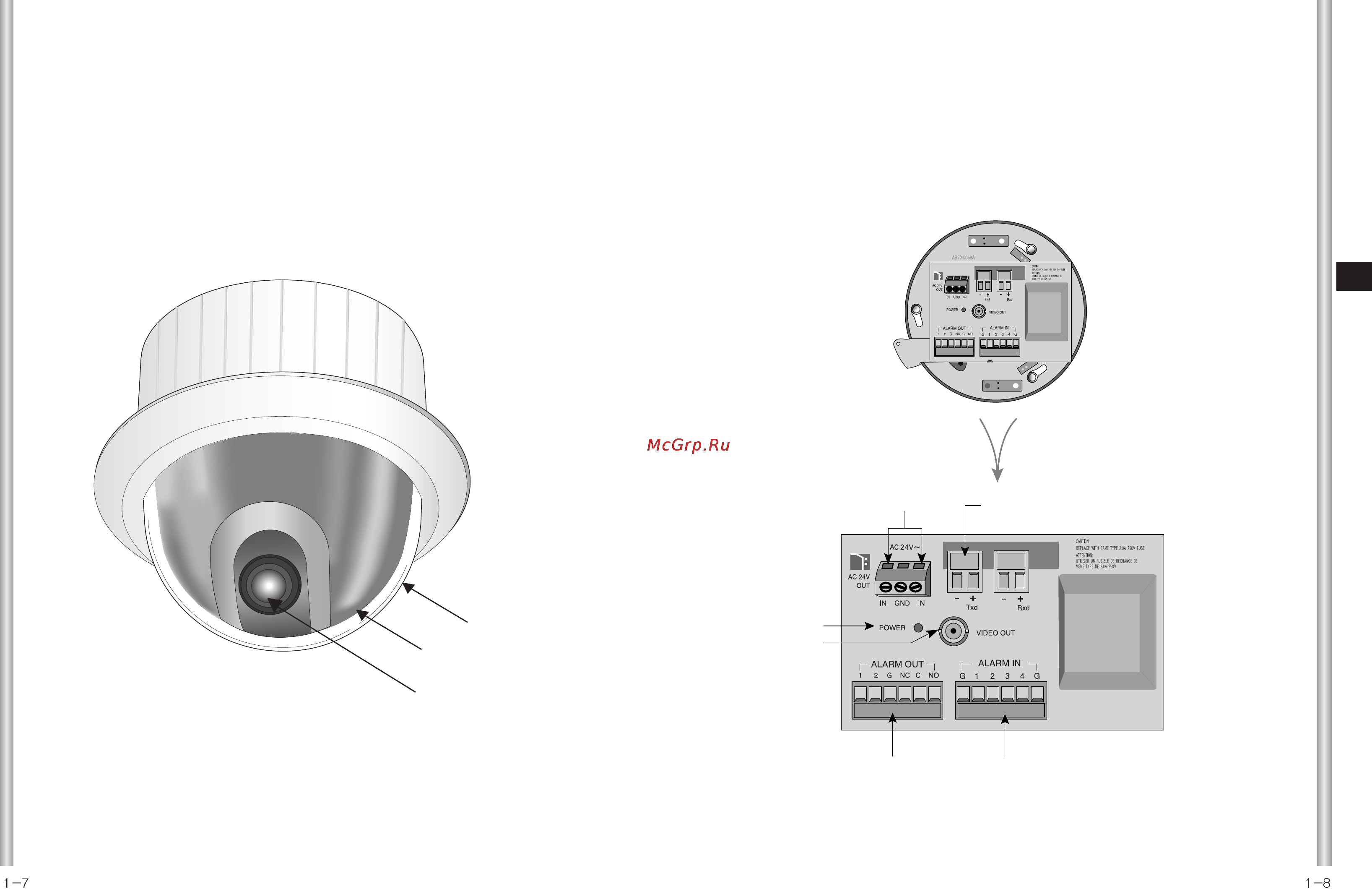 Samsung SCC-641P [6/28] Расположение органов управления видеокамеры 5сс 641 р