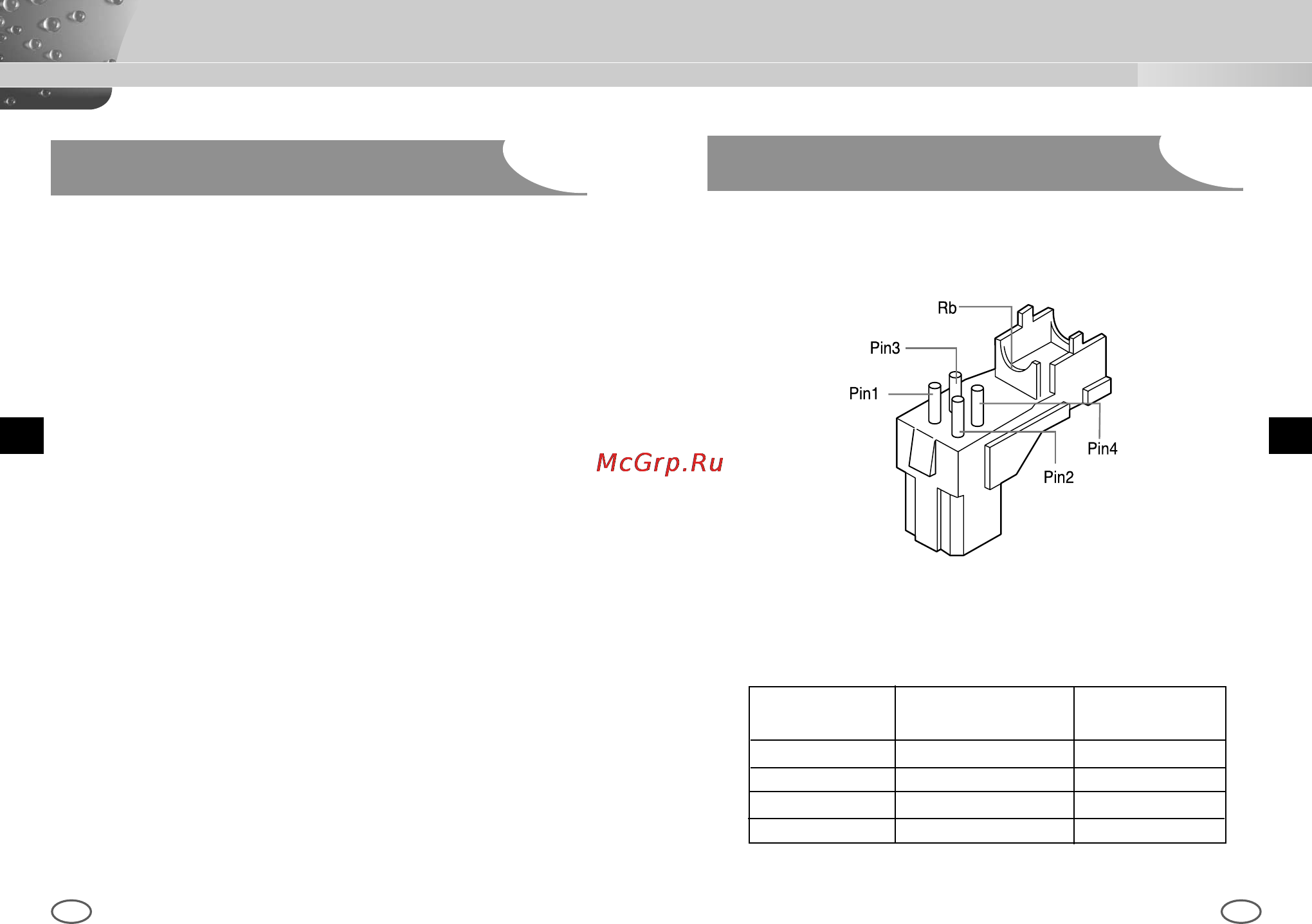 Samsung SCC-B2007P [9/22] Разъем для подключения объектива с автоматической диафрагмой