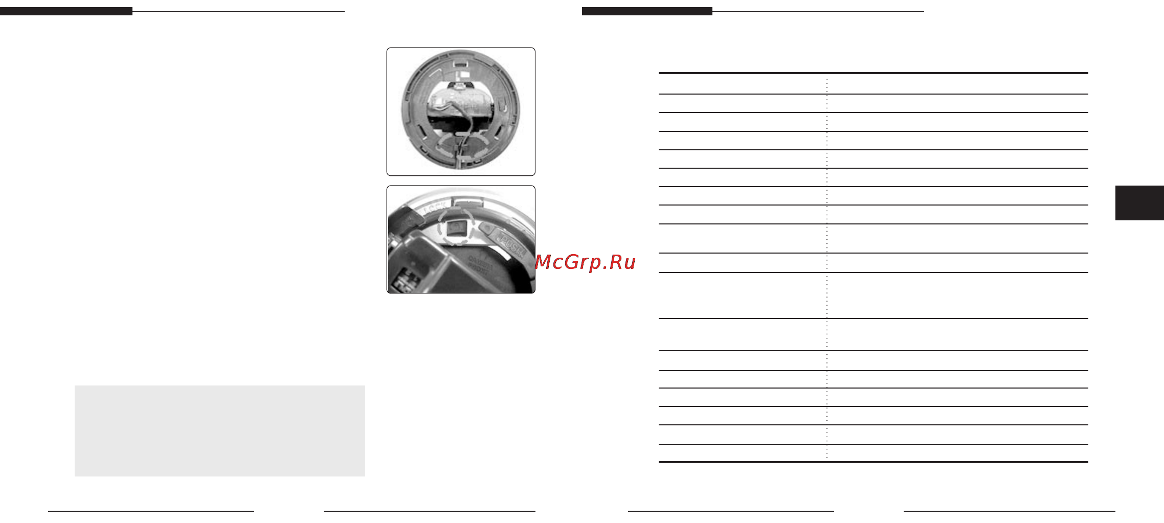 Samsung SCC-B5203SP [12/19] Технические характеристики