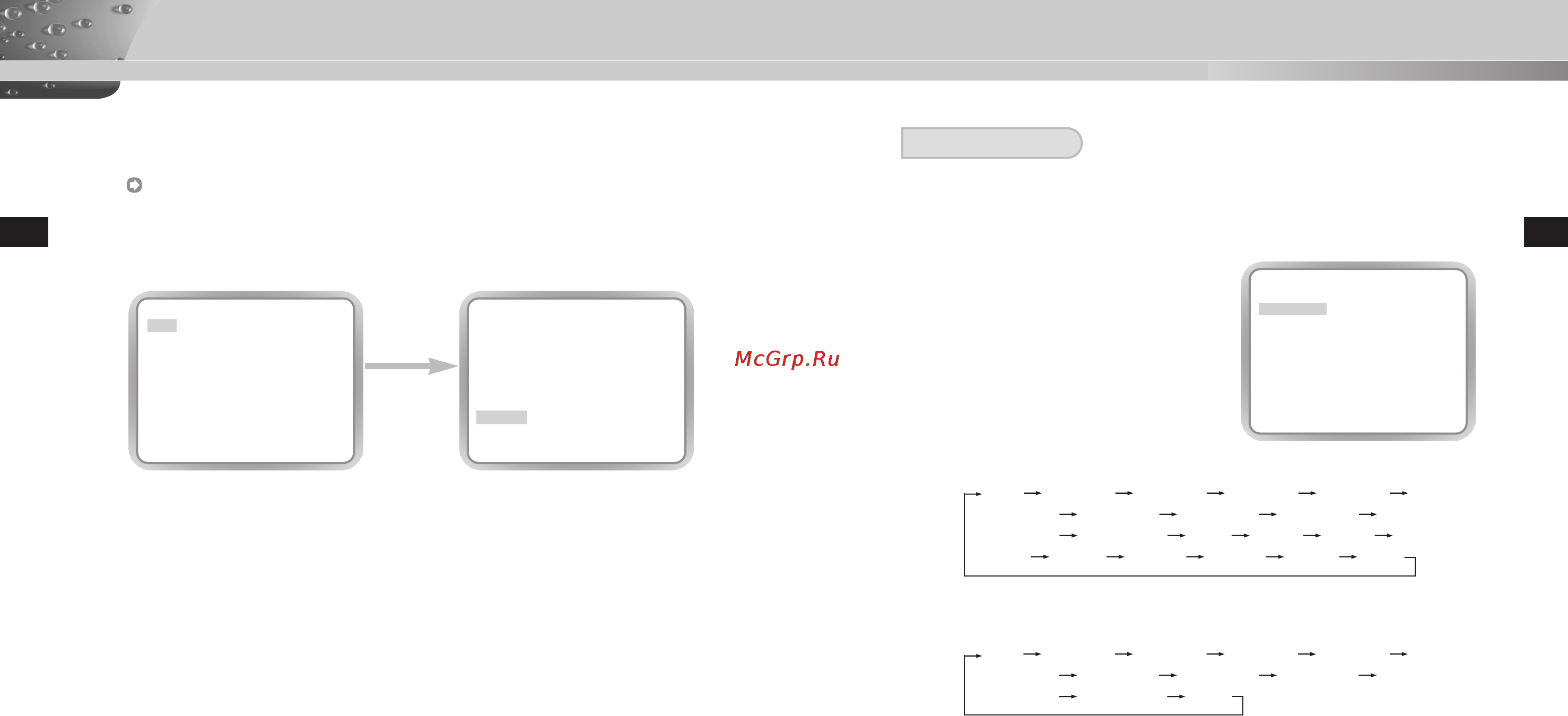 Samsung SCC-C9302P [17/87] Ra menu organization