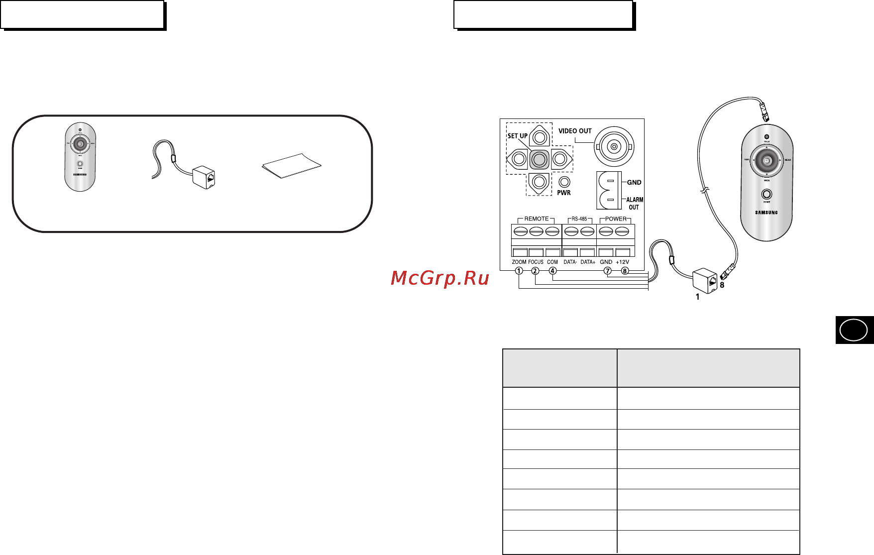 Samsung SCC-RC130E [14/15] Перед установкой