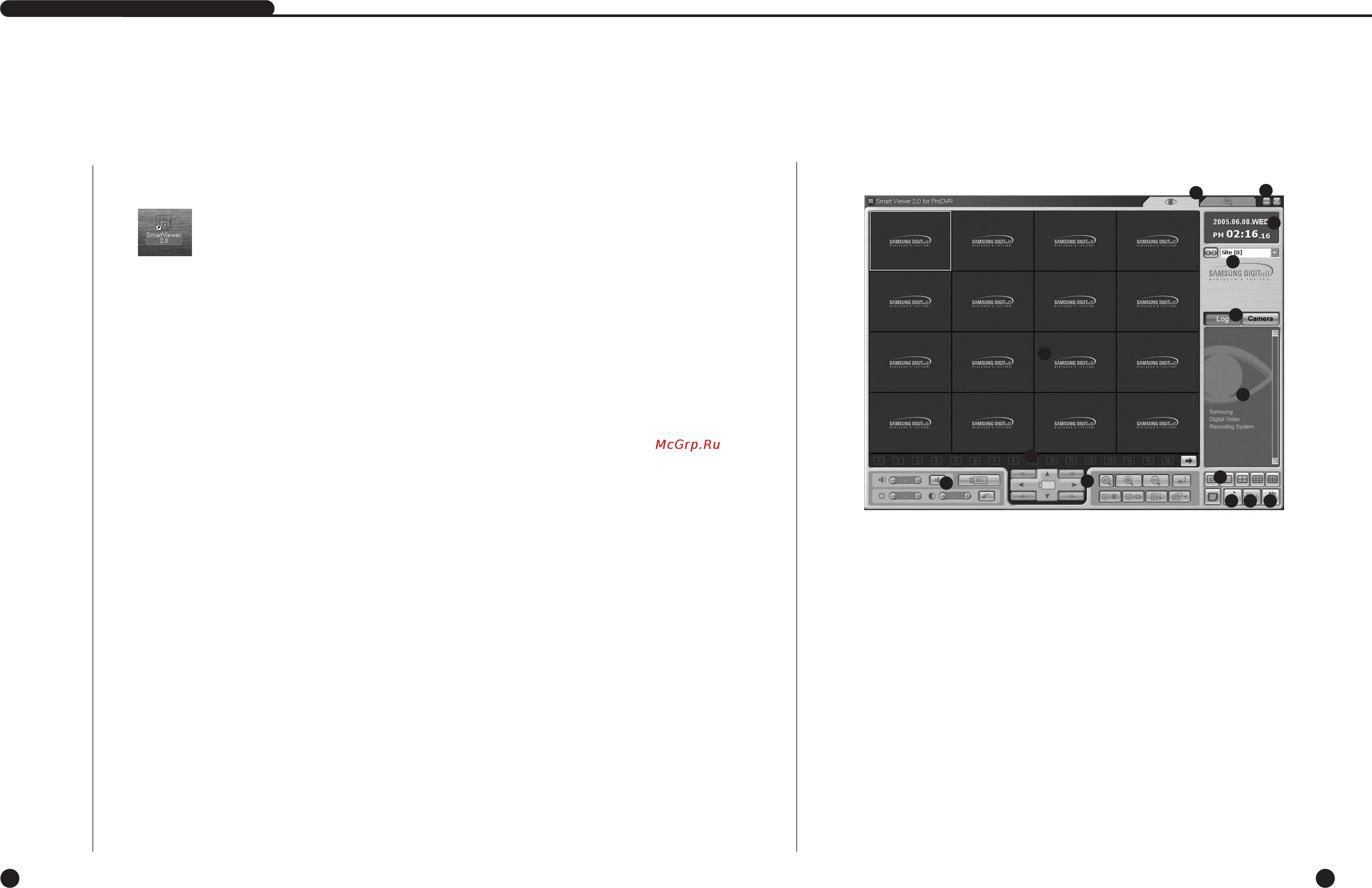 Samsung SHR-2041 [60/93] Исходный экран smart viewer