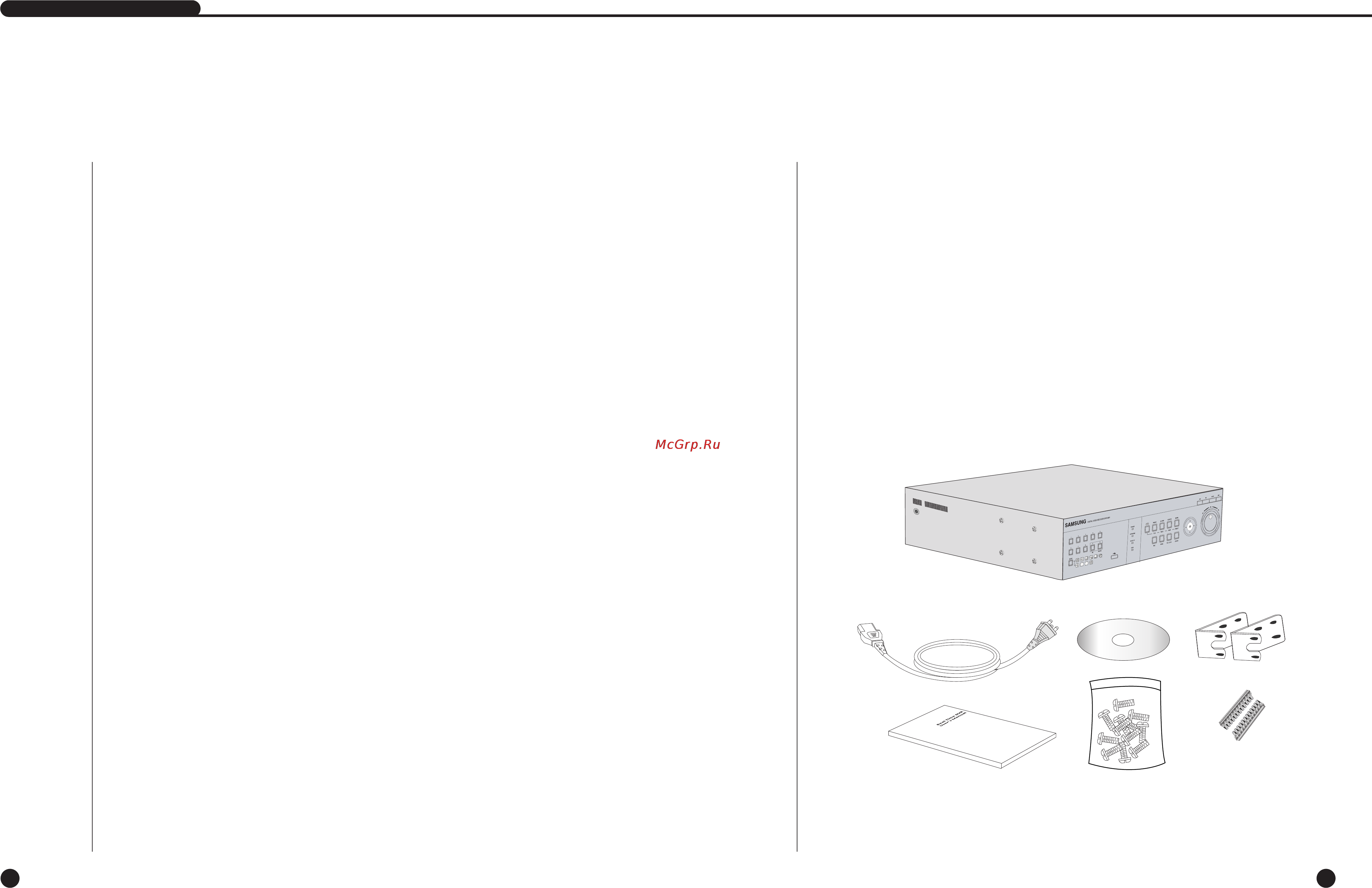 Samsung SHR-4081P [10/105] Выбор места для установки оборудования
