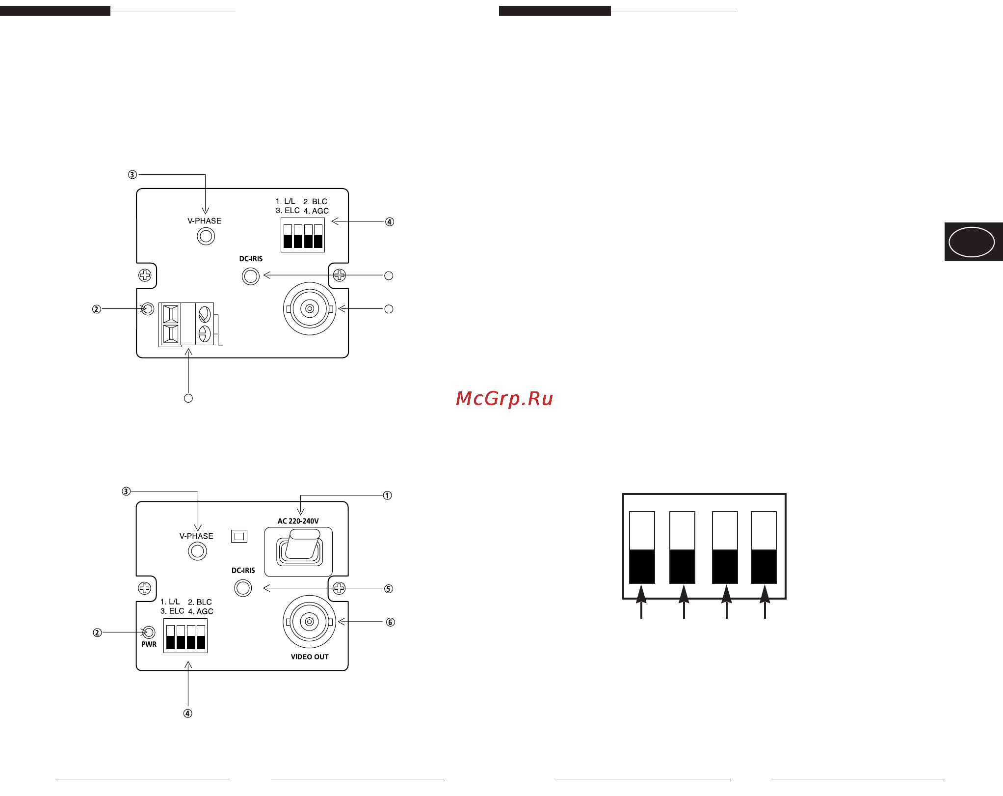 Samsung SBC-301AP [11/14] Задняя панель