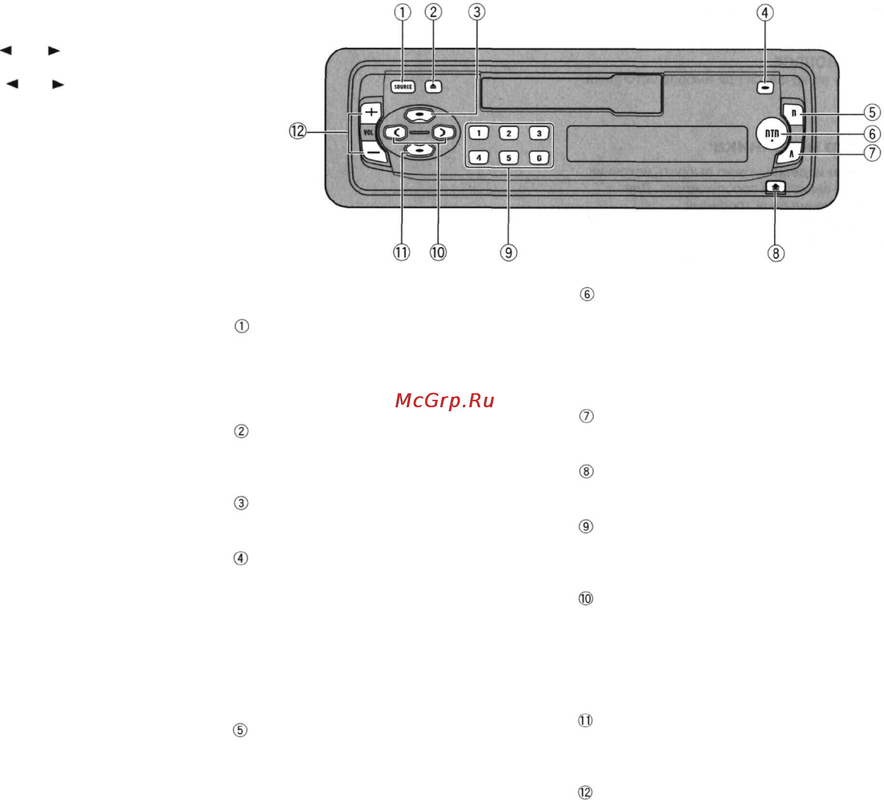 Pioneer KEH-3031 [5/8] Примечание