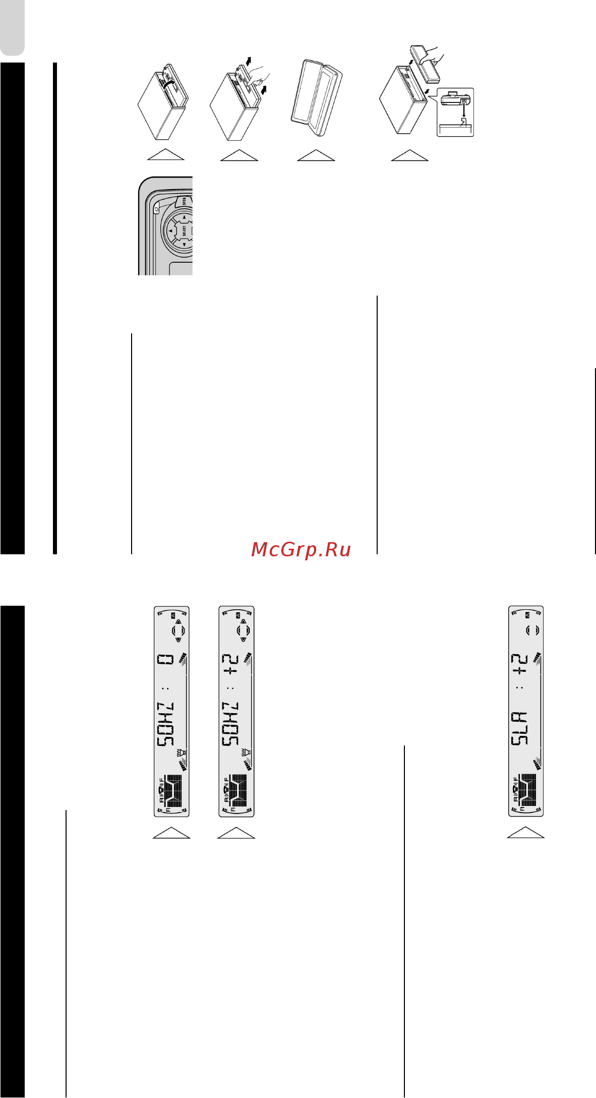 Pioneer DEH-P4300R (RB) [26/32] Снятие и установка передней панели