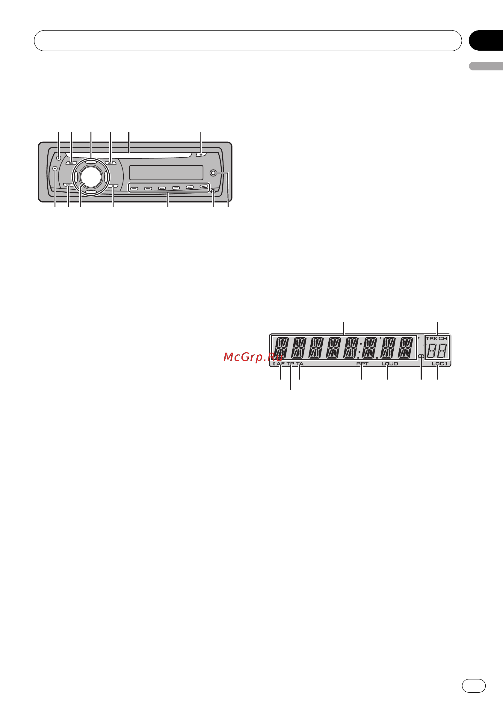 Pioneer DEH-1020E [5/107] Operating this unit