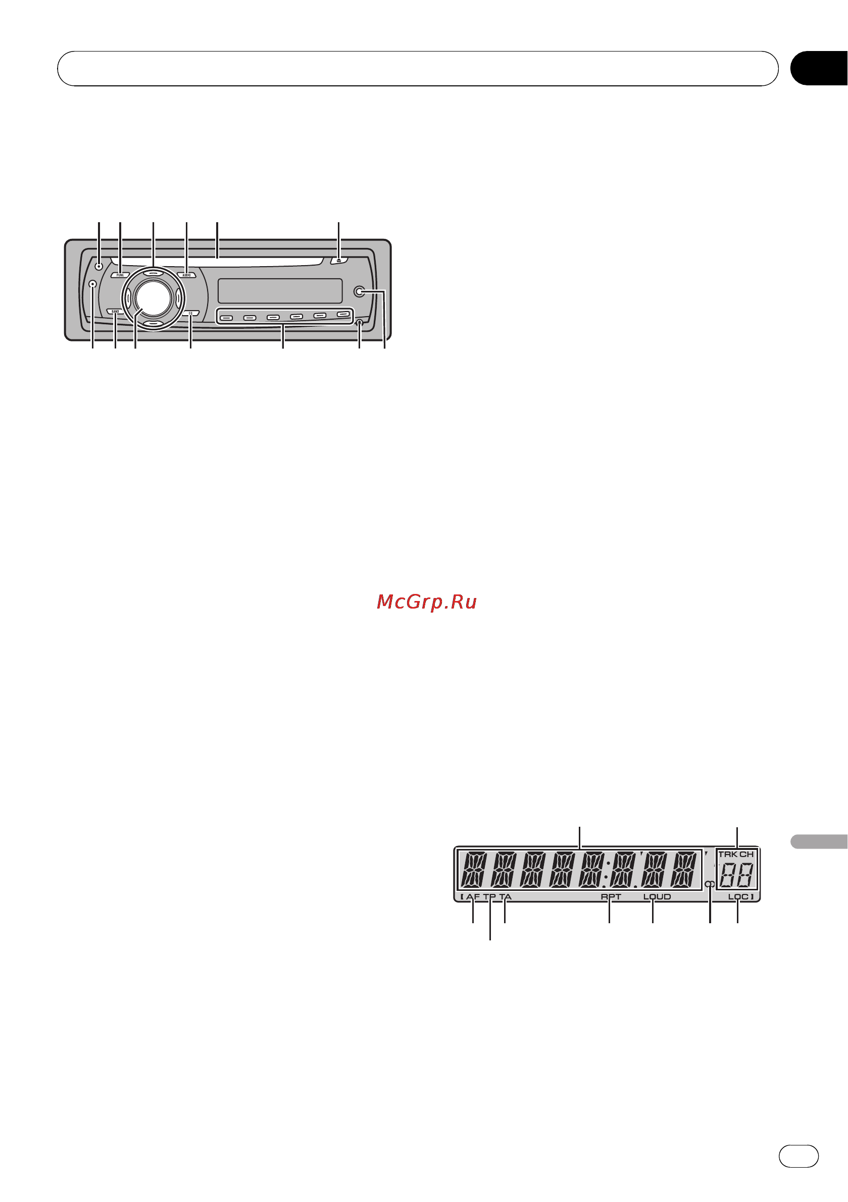 Pioneer DEH-1000E [79/107] Bediening van het toestel