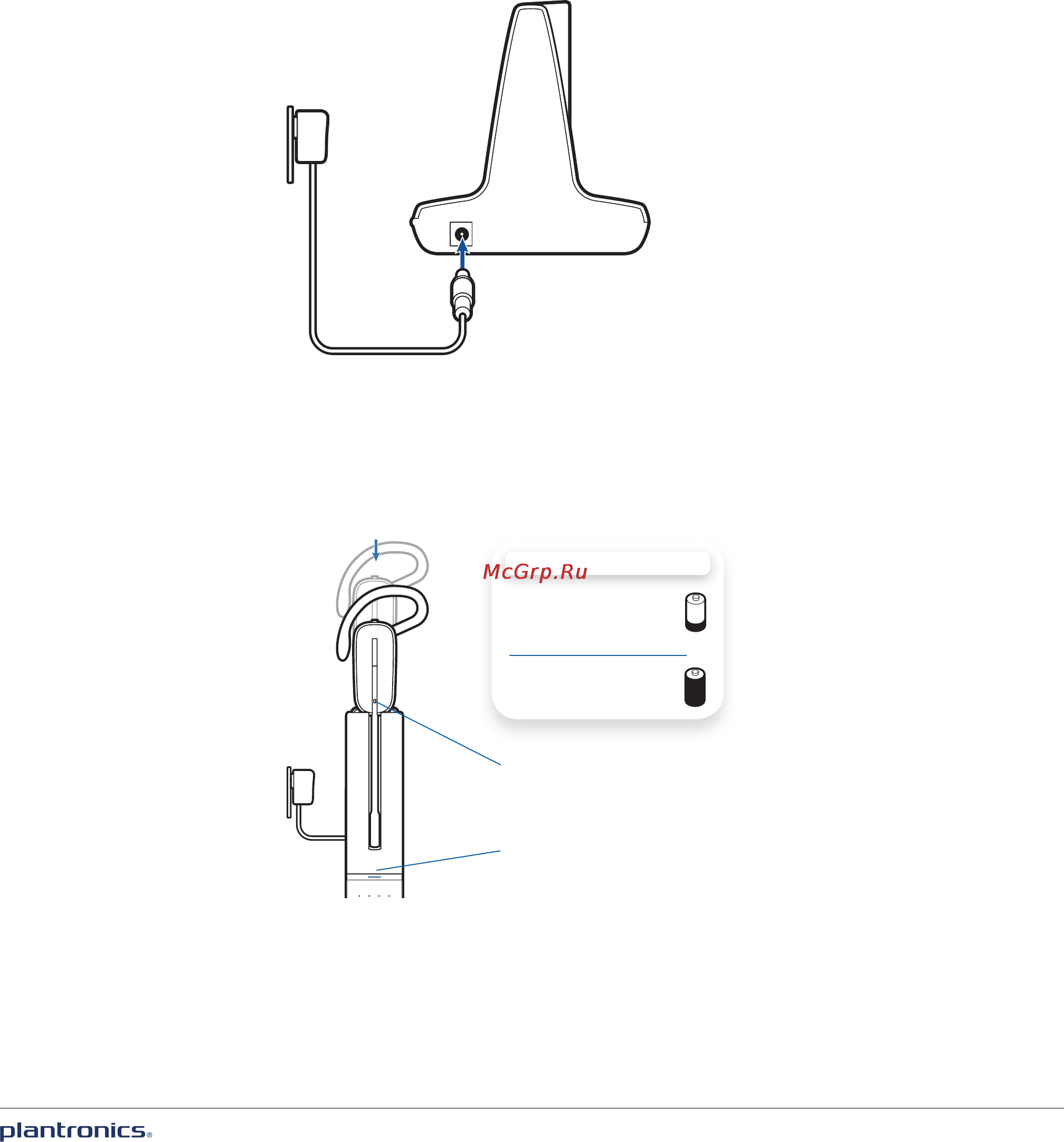 Plantronics C565 [10/16] Charge your headset