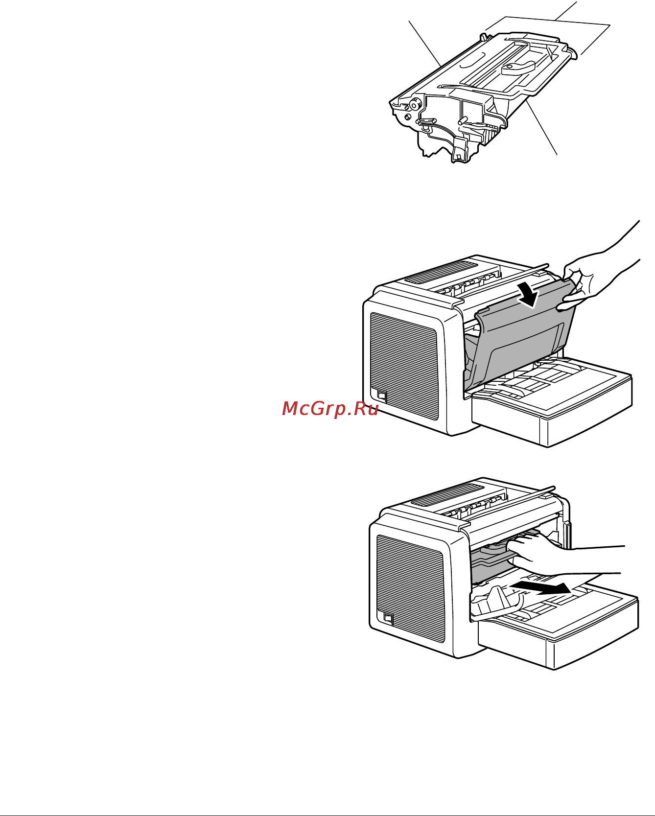 Konica Minolta PagePro 1350E [53/92] Замена тонер картриджа