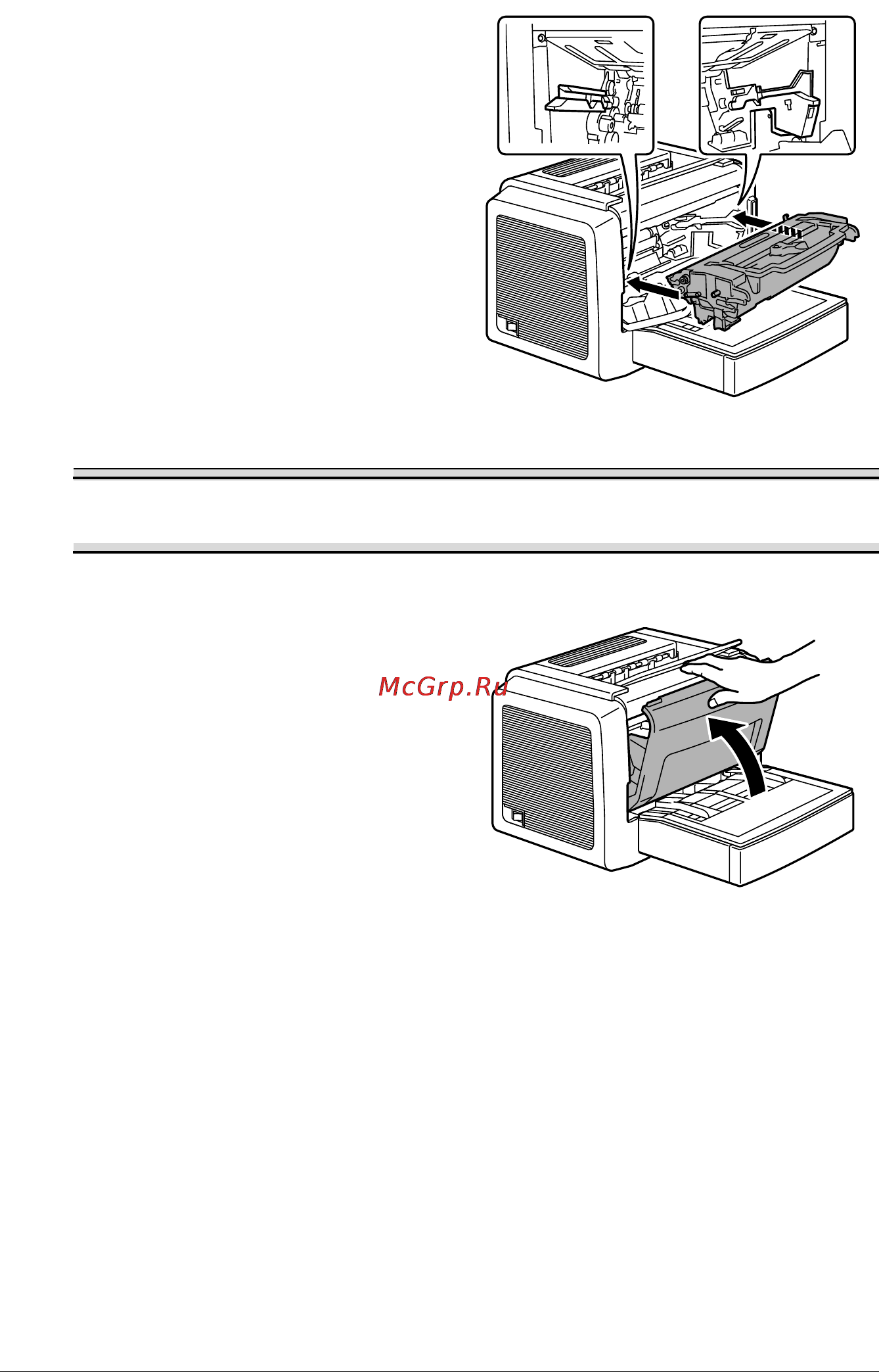 Konica Minolta PagePro 1350E [61/92] Замена кассеты ролика 53