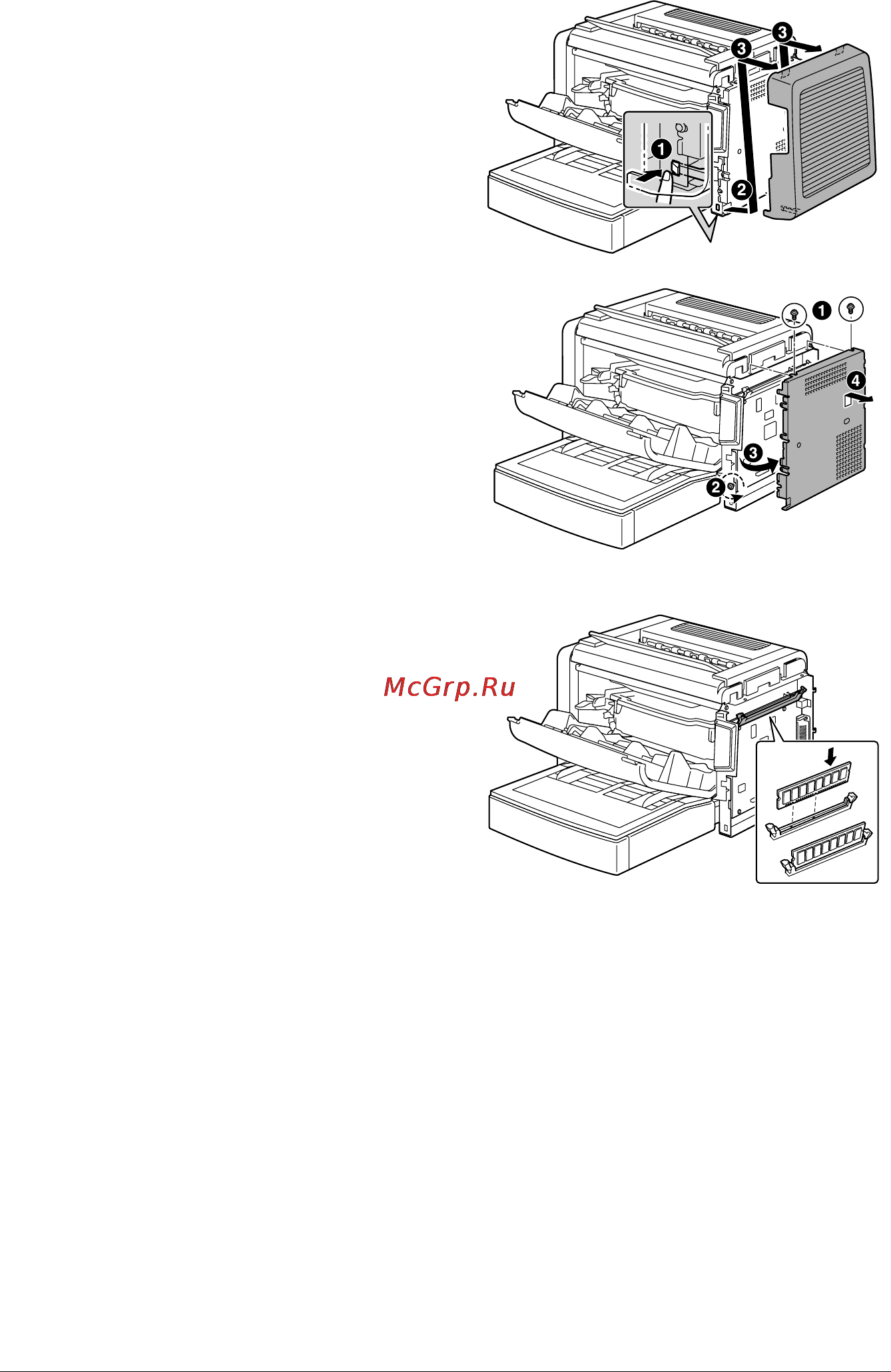 Konica Minolta PagePro 1350E [84/92] Память dimm 76