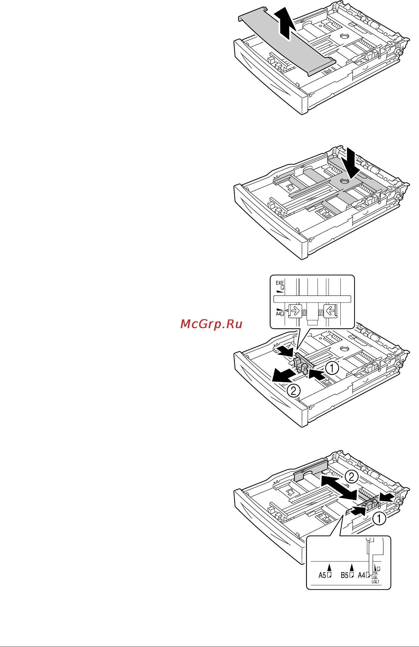 Konica Minolta PagePro 5650EN [106/242] Зарядка носителей 96