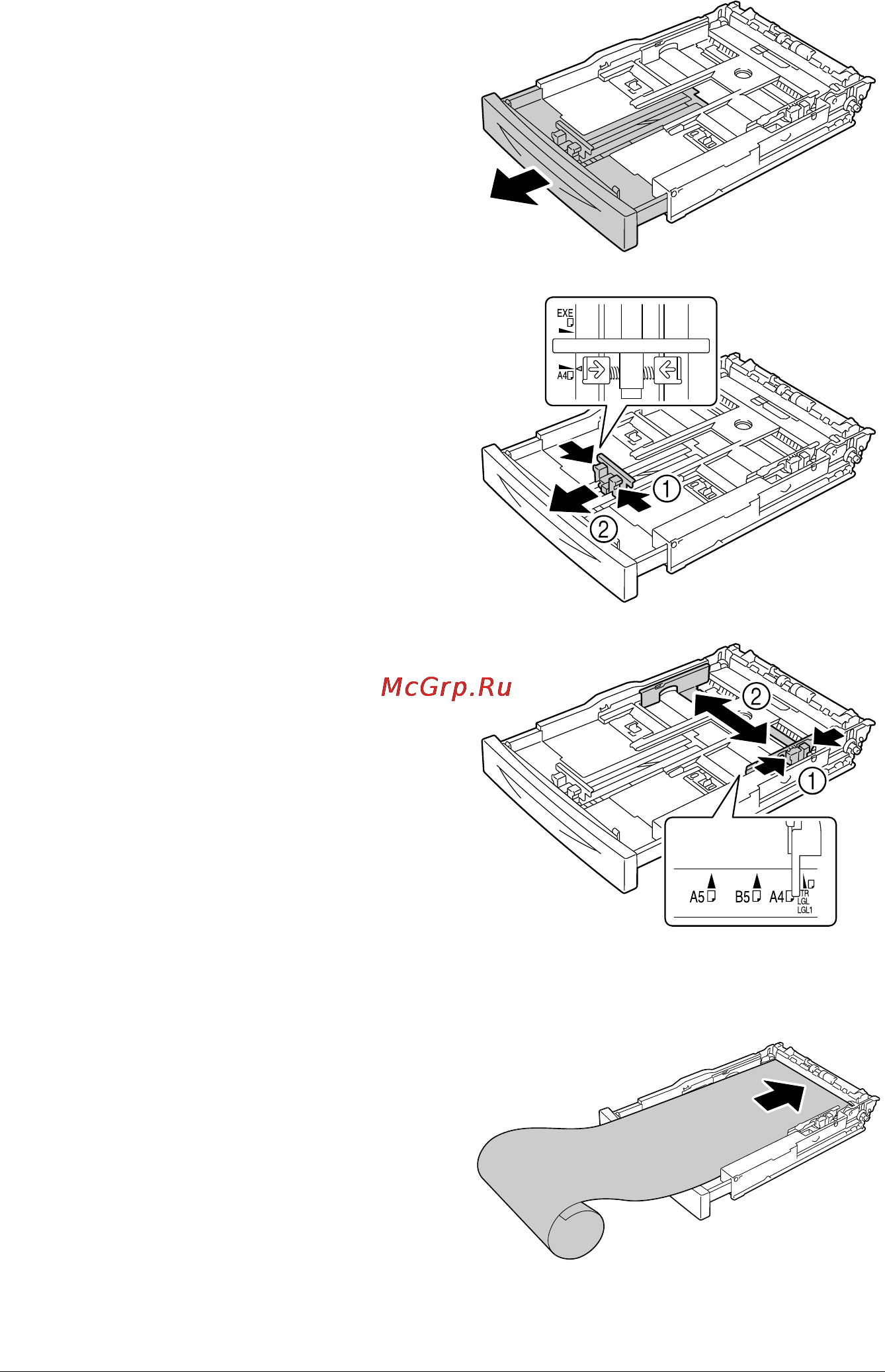 Konica Minolta PagePro 5650EN [118/242] Зарядка носителей 108