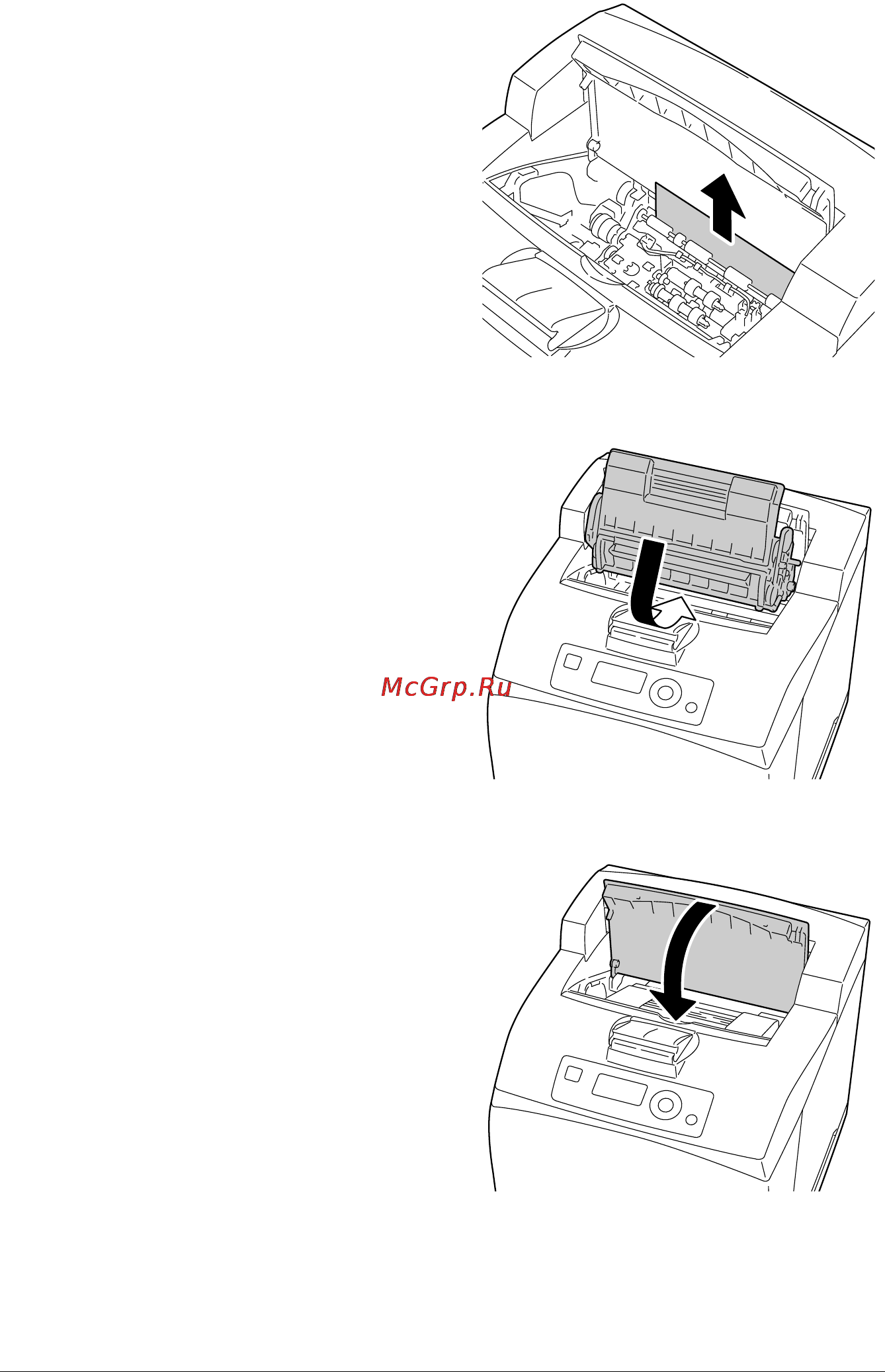 Konica Minolta PagePro 5650EN [176/242] Устранение застрявших носителей 166