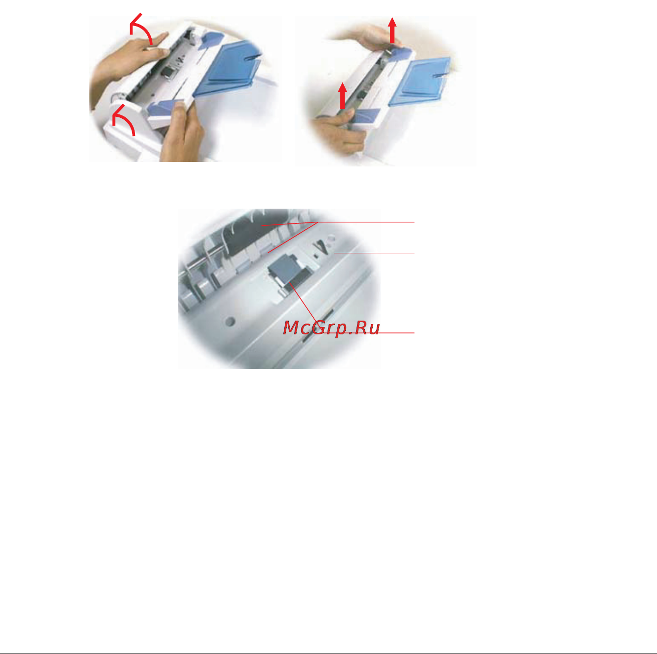 Konica Minolta PagePro 1380MF [100/126] Чистка опционального adf