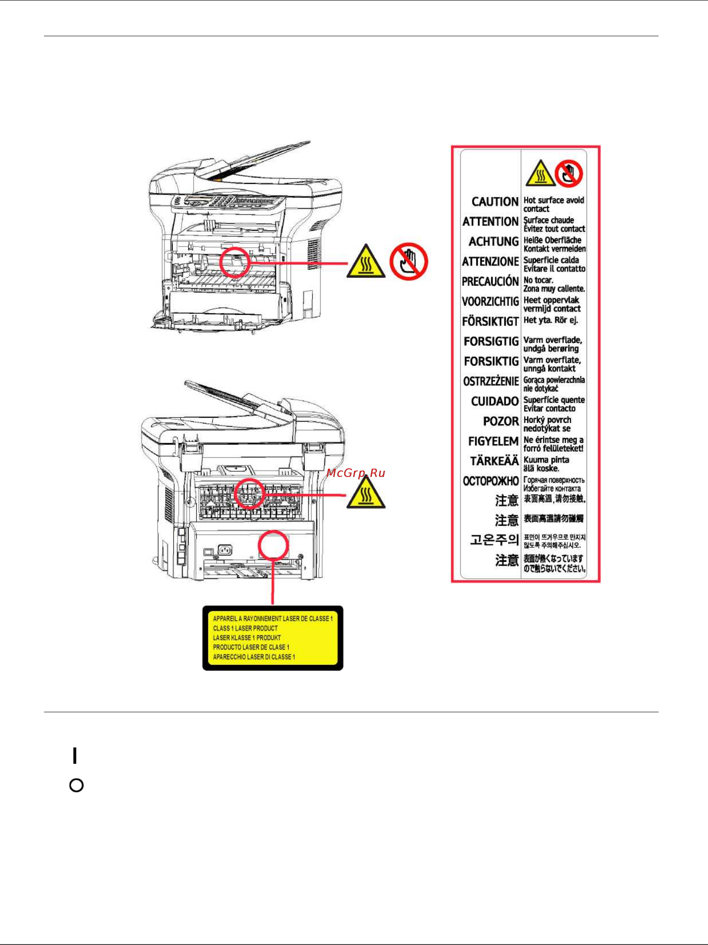Konica Minolta PagePro 1490MF [8/93] Ñèìâîëû ïå²åêë àòåëø ïèòàíèø