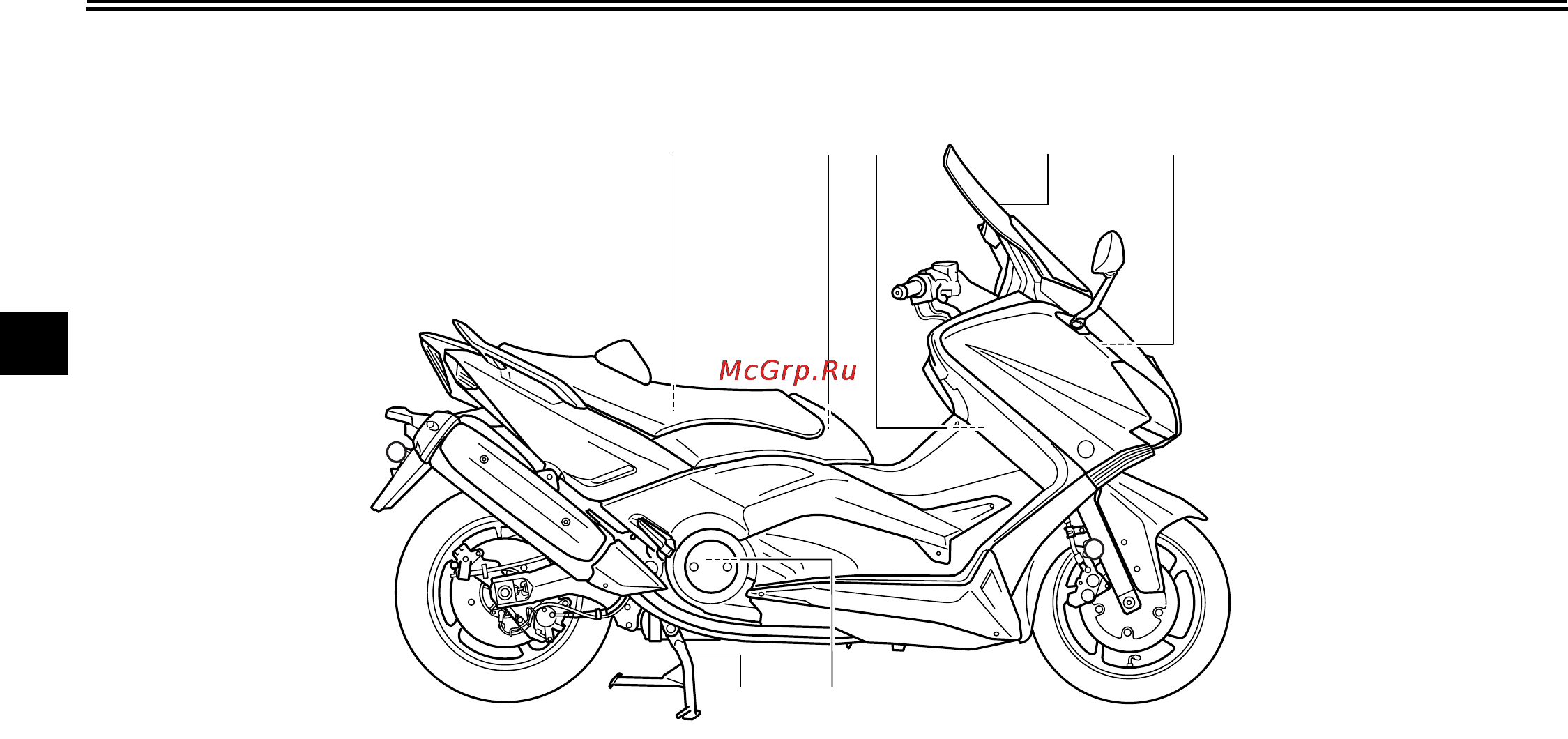 Yamaha XP500A (2012) [20/114] Вид справа