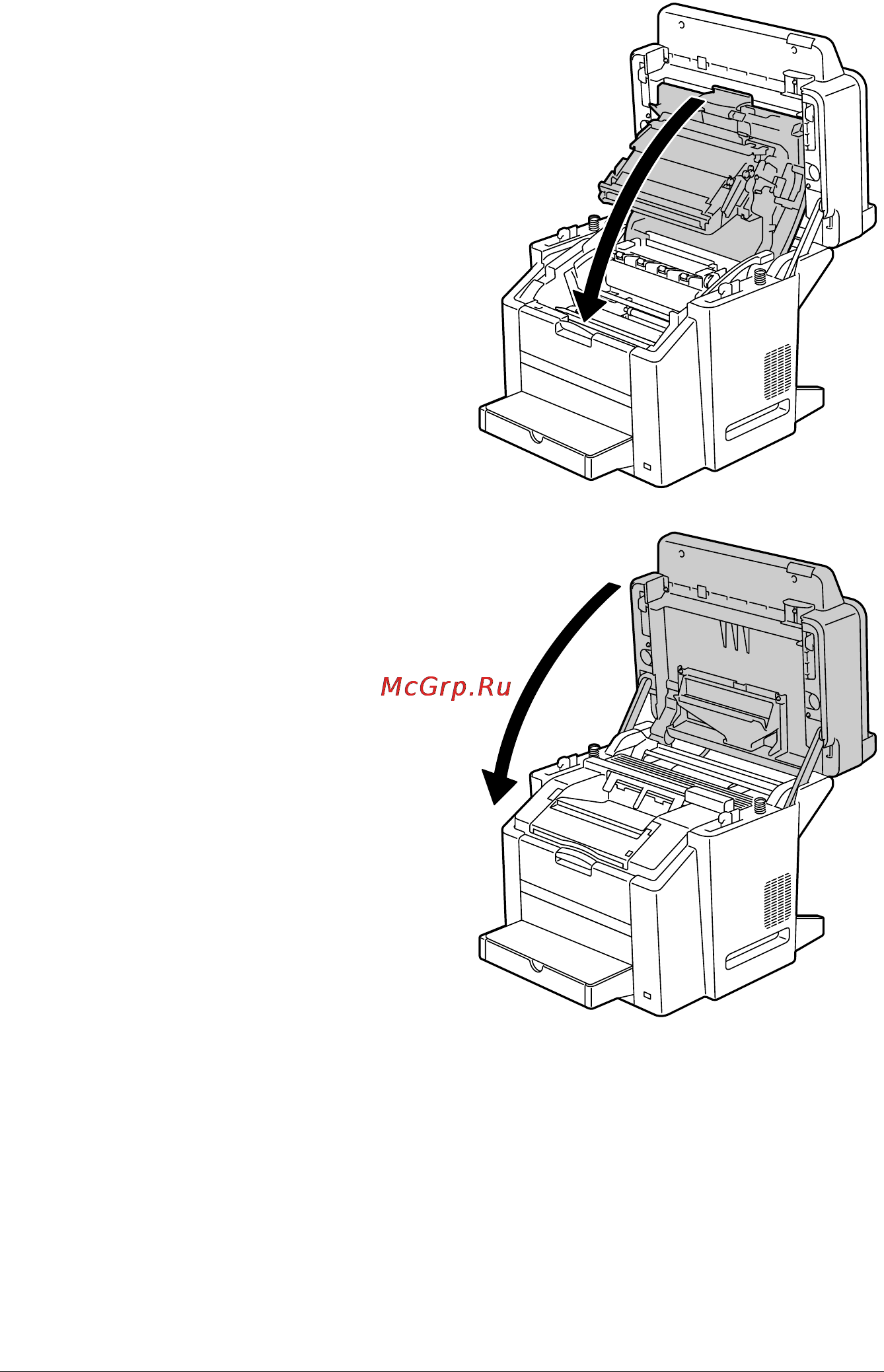 Konica Minolta magicolor 2480MF [55/182] Зарядка носителей 43