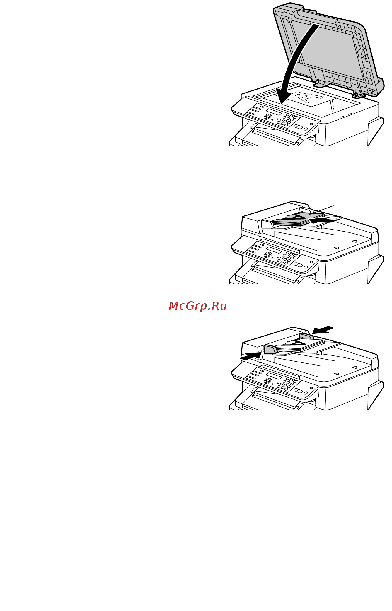 Konica Minolta magicolor 2480MF [64/182] Зарядка документа в автоподатчик документов
