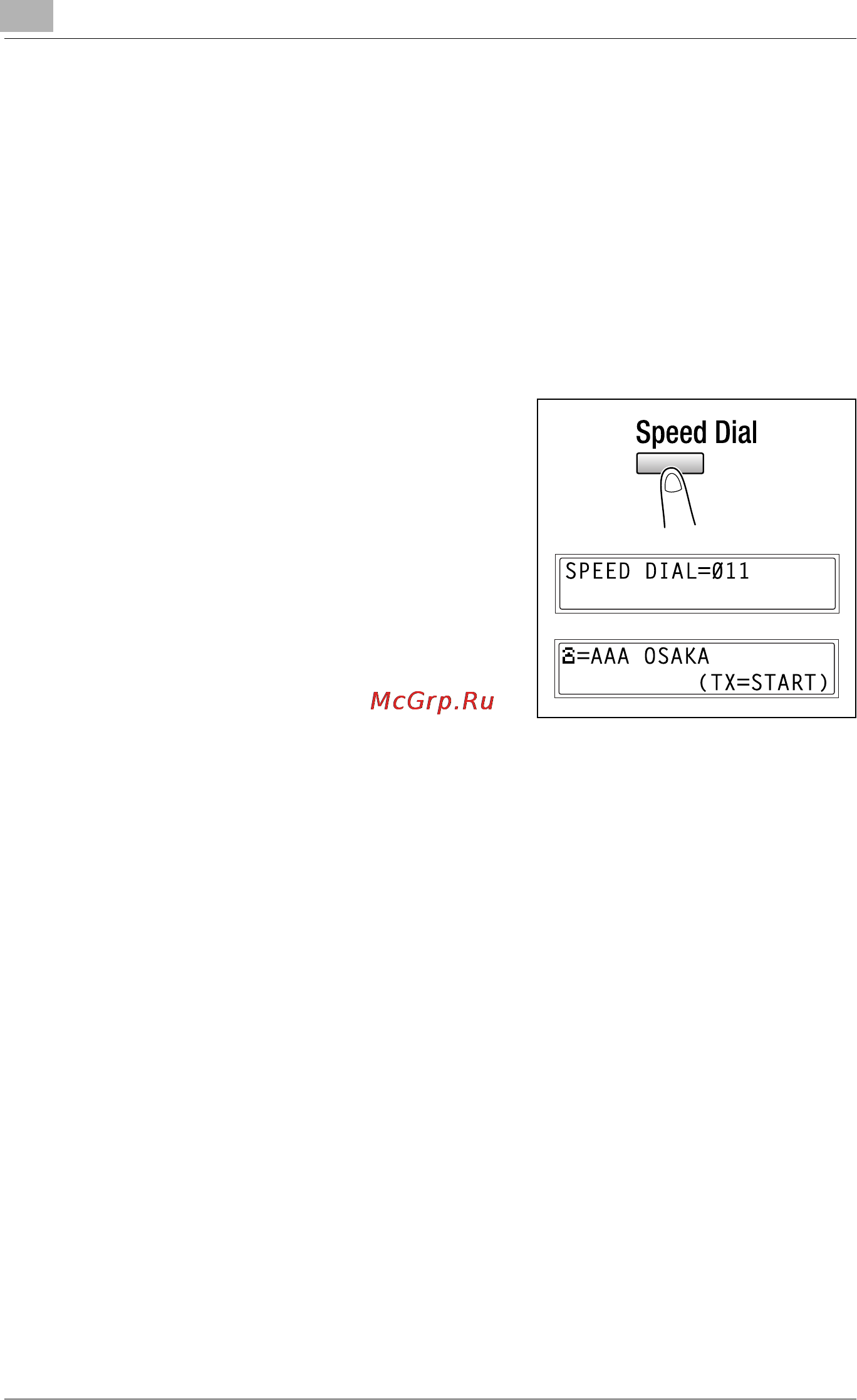 Konica Minolta bizhub 160f [120/302] To fax using speed dialing