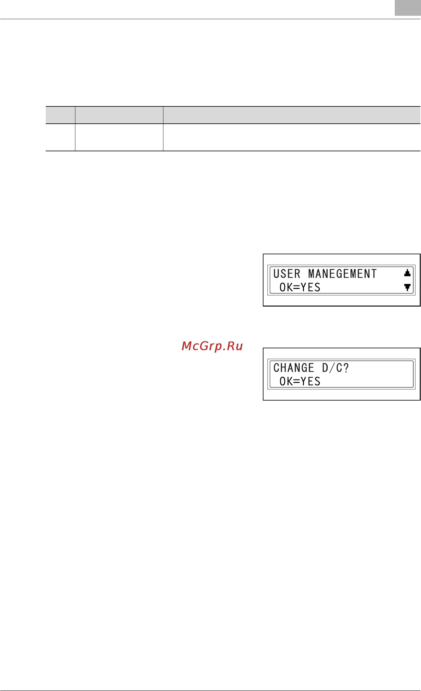 Konica Minolta bizhub 160f [181/302] Selecting the user management menu