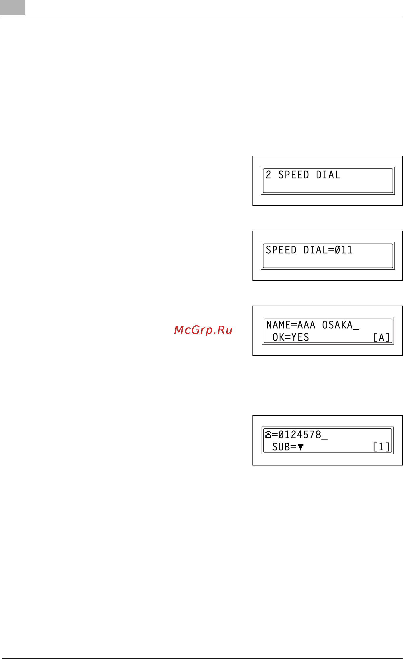 Konica Minolta bizhub 160f [196/302] Specifying speed dial