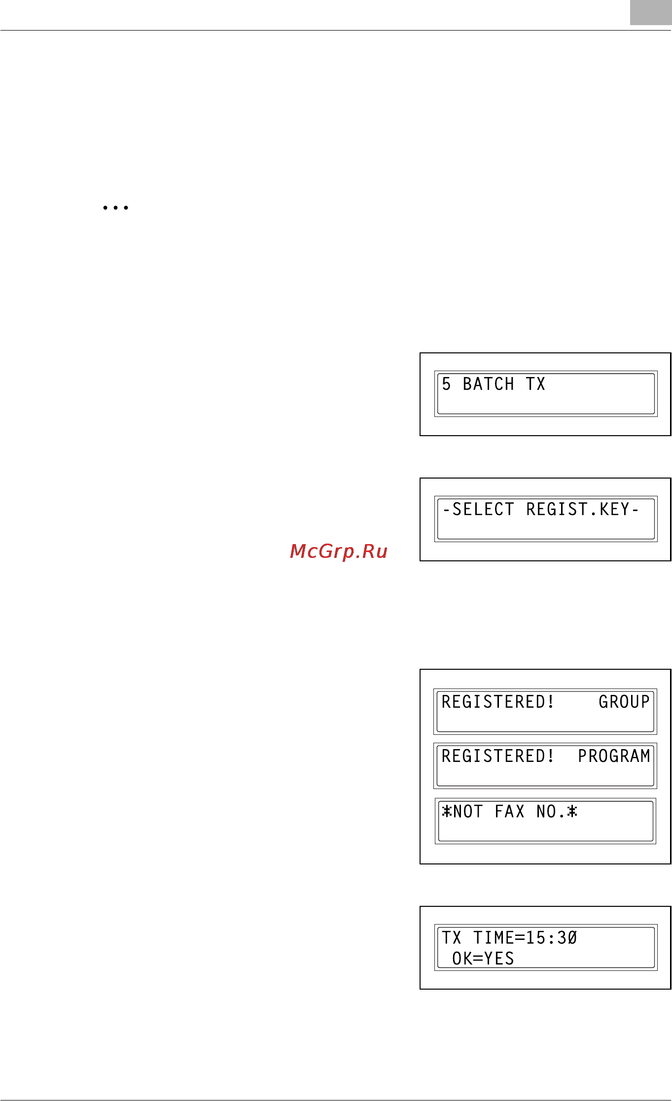 Konica Minolta bizhub 160f [215/302] Specifying batch tx