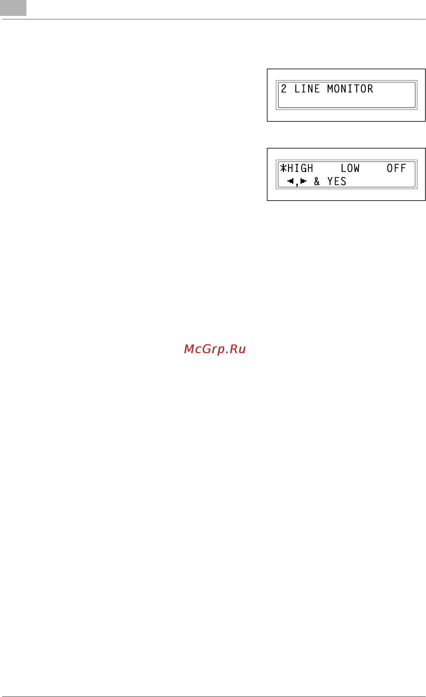 Konica Minolta bizhub 160f [236/302] Specifying line monitor