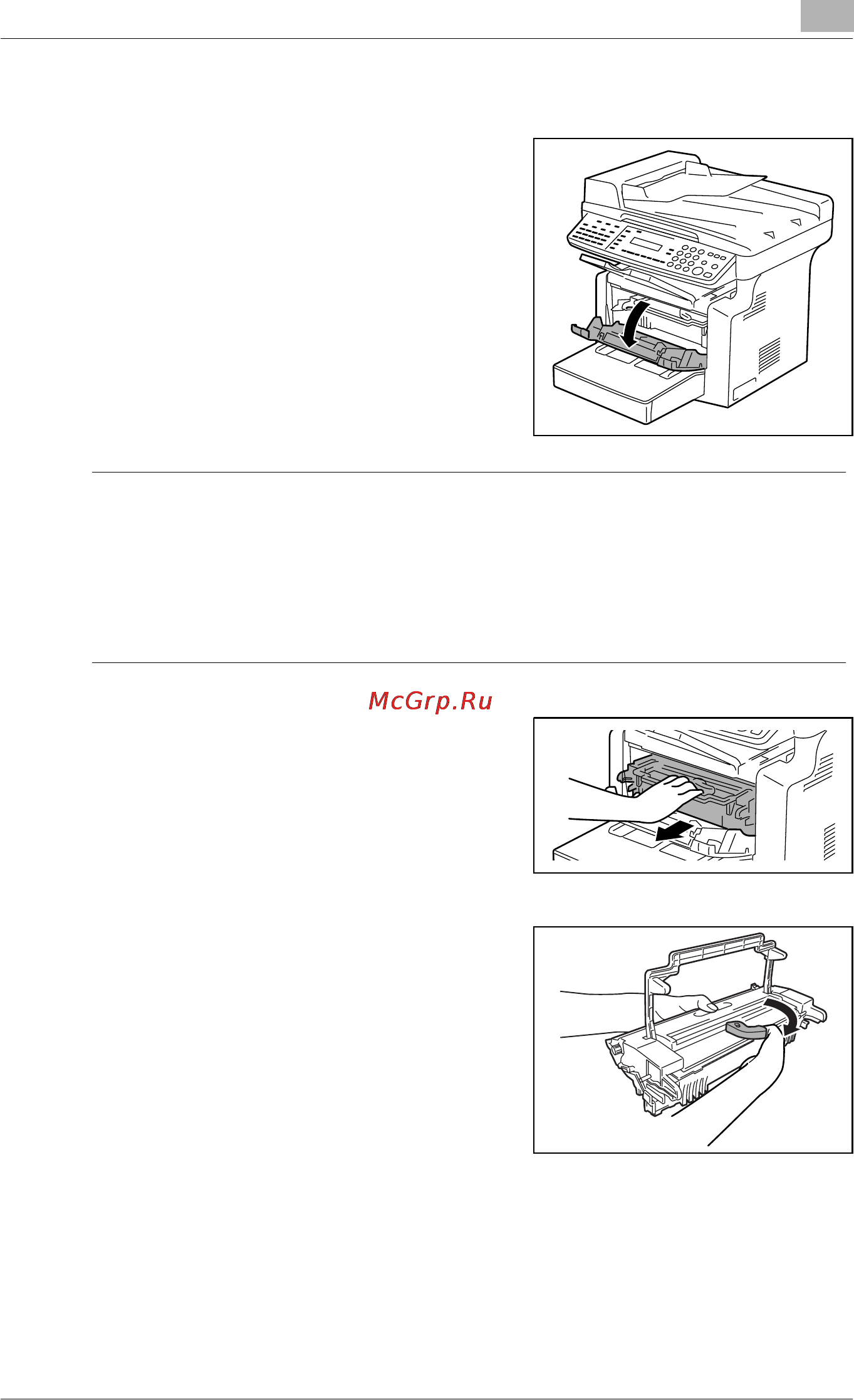 Konica Minolta bizhub 160f [251/302] Replacing the toner cartridge