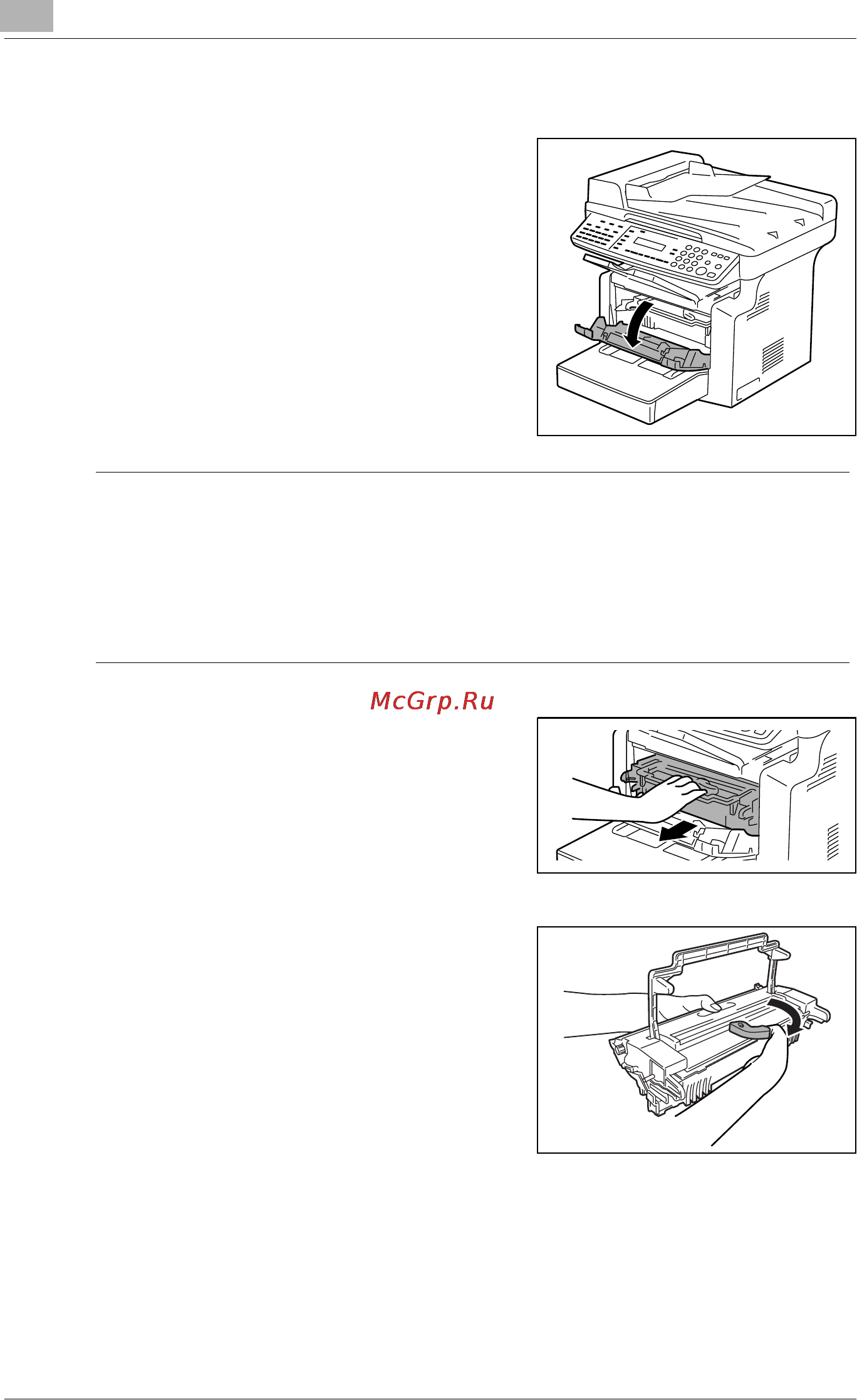 Konica Minolta bizhub 160f [256/302] Replacing the drum cartridge