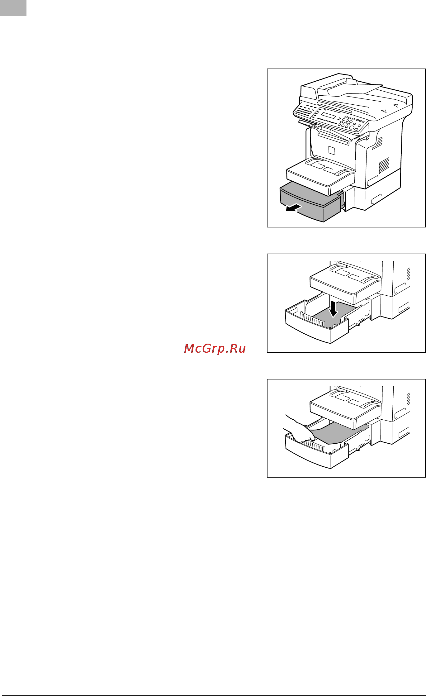 Konica Minolta bizhub 160f [82/302] Loading paper into tray 2 option