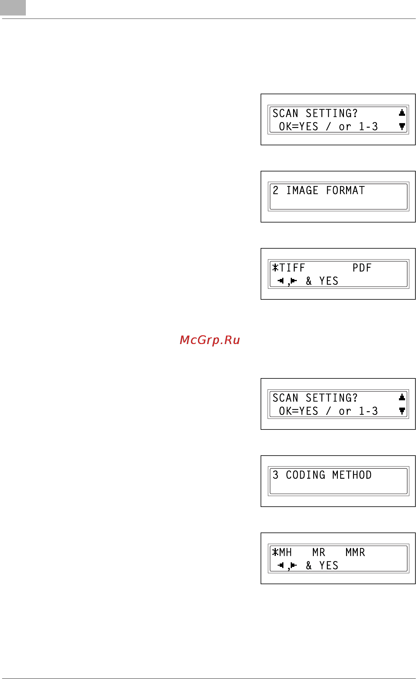 Konica Minolta bizhub 162fR [108/172] Specifying the data format