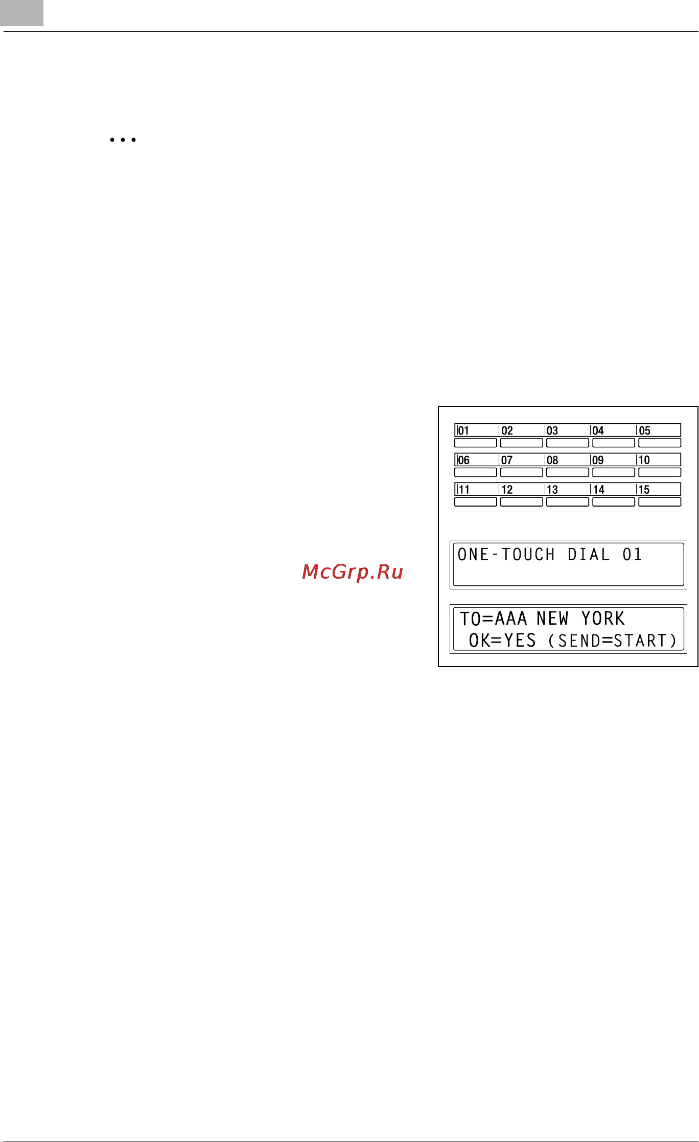 Konica Minolta bizhub 162fR [110/172] Specifying the destination using one touch dial keys