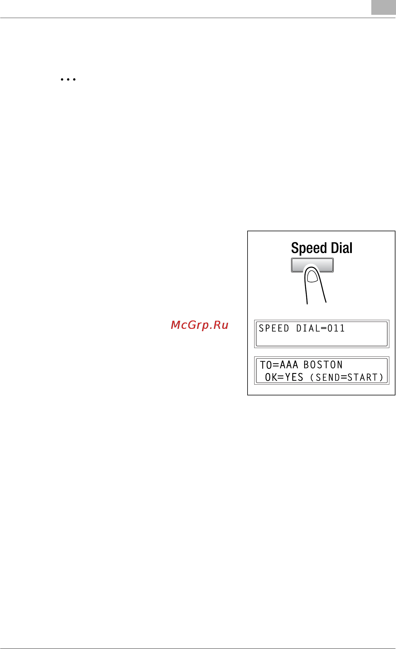 Konica Minolta bizhub 162fR [111/172] Specifying the destination using speed dial numbers