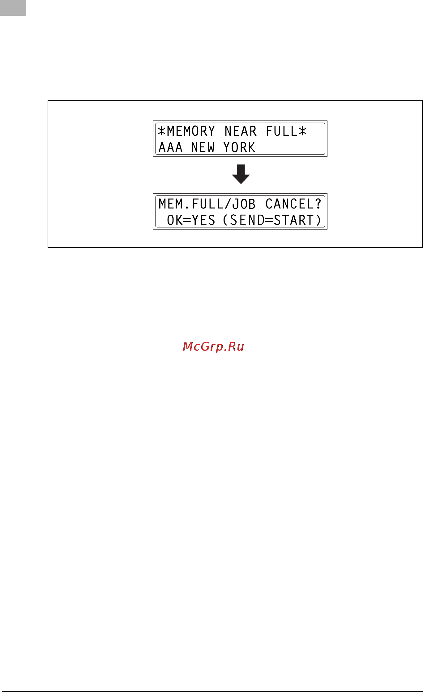 Konica Minolta bizhub 162fR [124/172] If memory becomes full while scanning