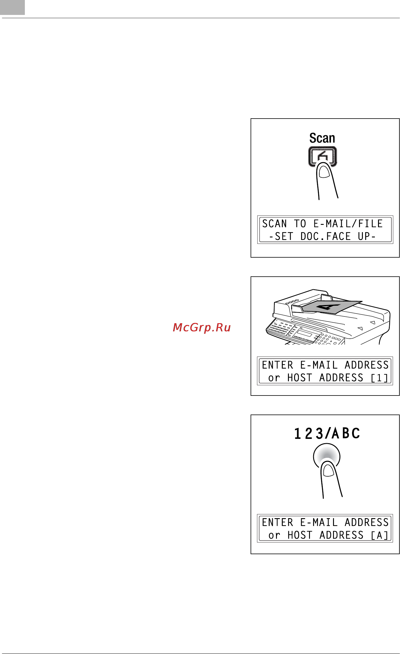 Konica Minolta bizhub 162fR [98/172] Transmission procedures